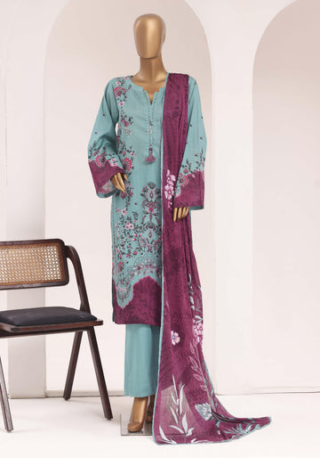 Sadabahar Lawn Printed Vol-10 3Piece Stitched Collection 2026 D#-02