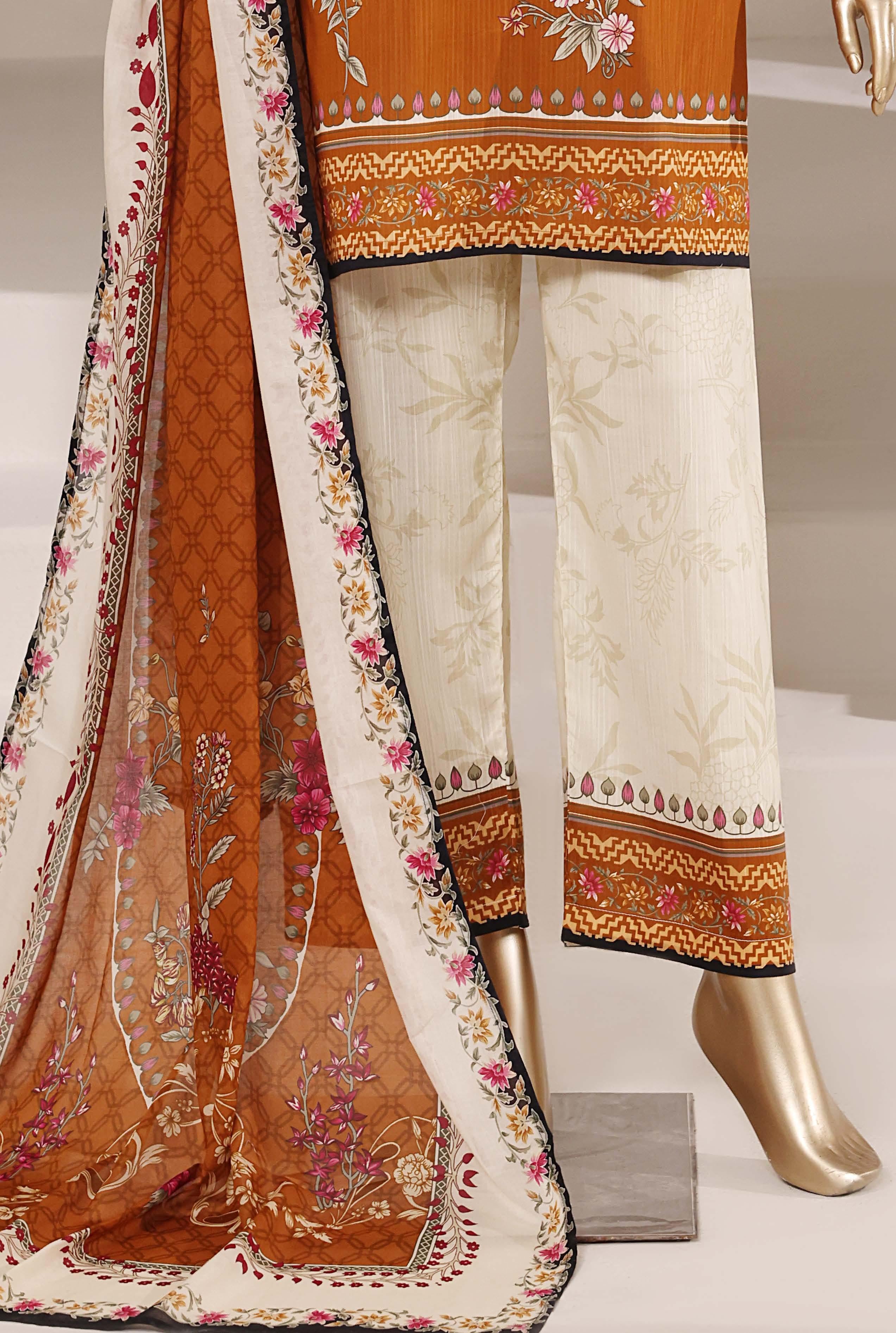 Sadabahar Lawn Printed Short Length Vol-02 3Piece Stitched Collection 2026 D#-09
