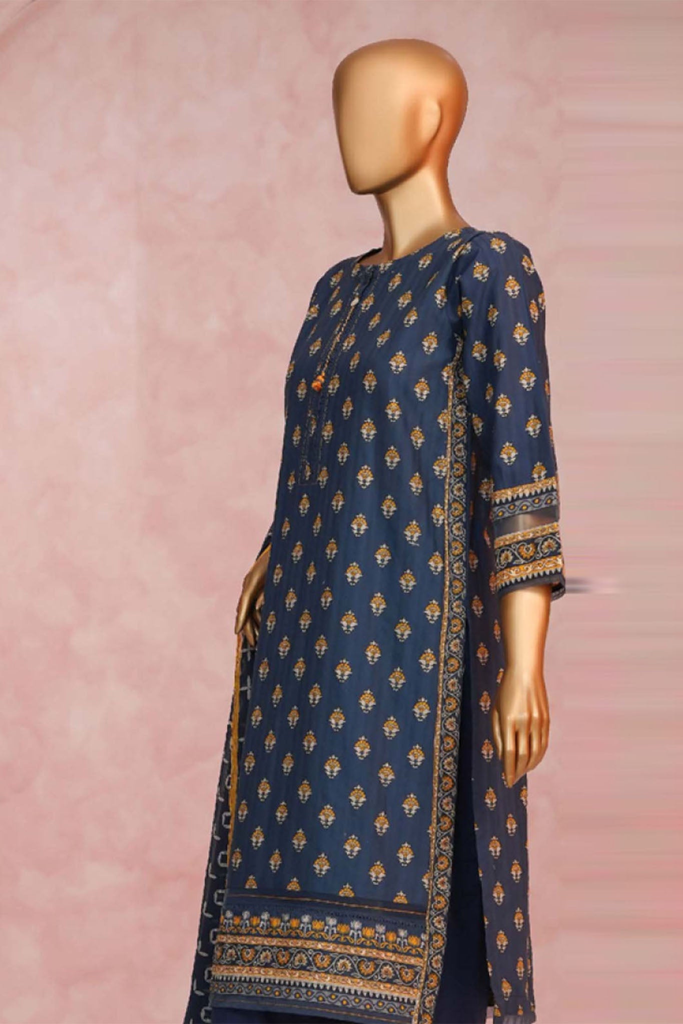 Enchant By HZ Stitched 3 Piece Linnokara Prints Collection'2025-PLK-511