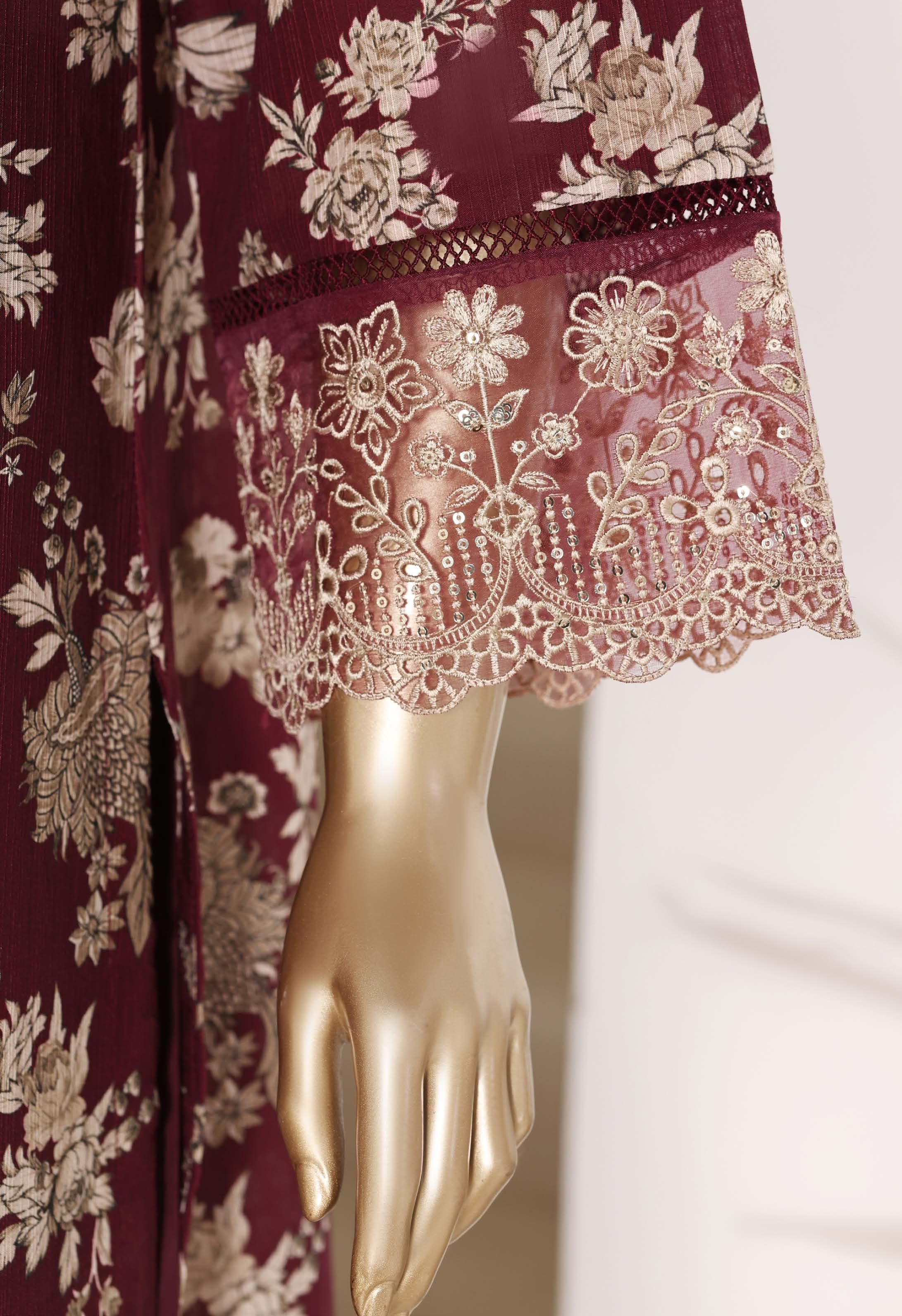 Sadabahar Luxury Amyrah Lawn With Digital Printed Lawn Dupatta 3Piece Stitched Eid Festive Edition Collection 2026. D#-05