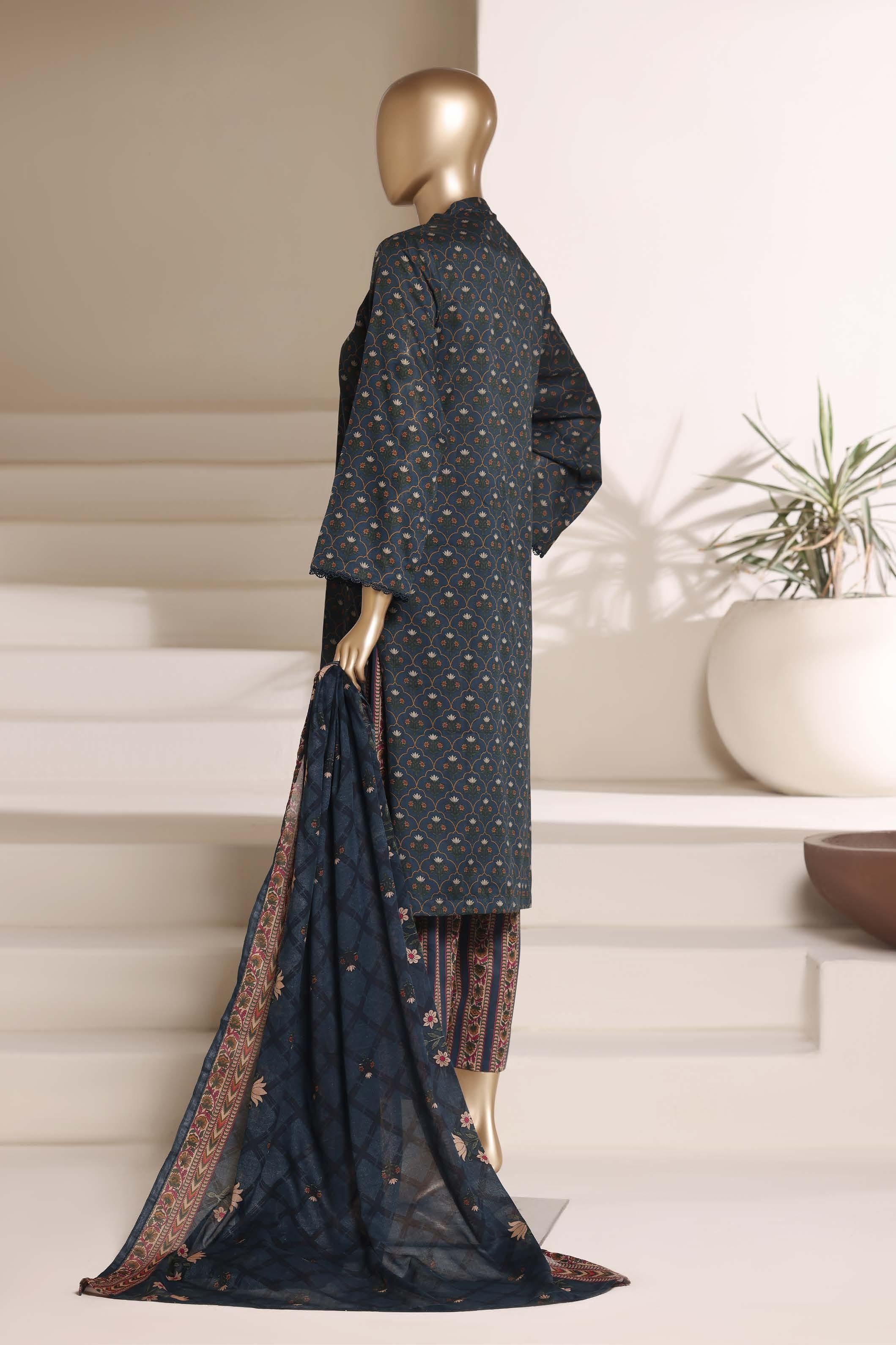 Sadabahar Printed Lawn 3Piece Stitched Vol-06 COLLECTION 2026 D#04