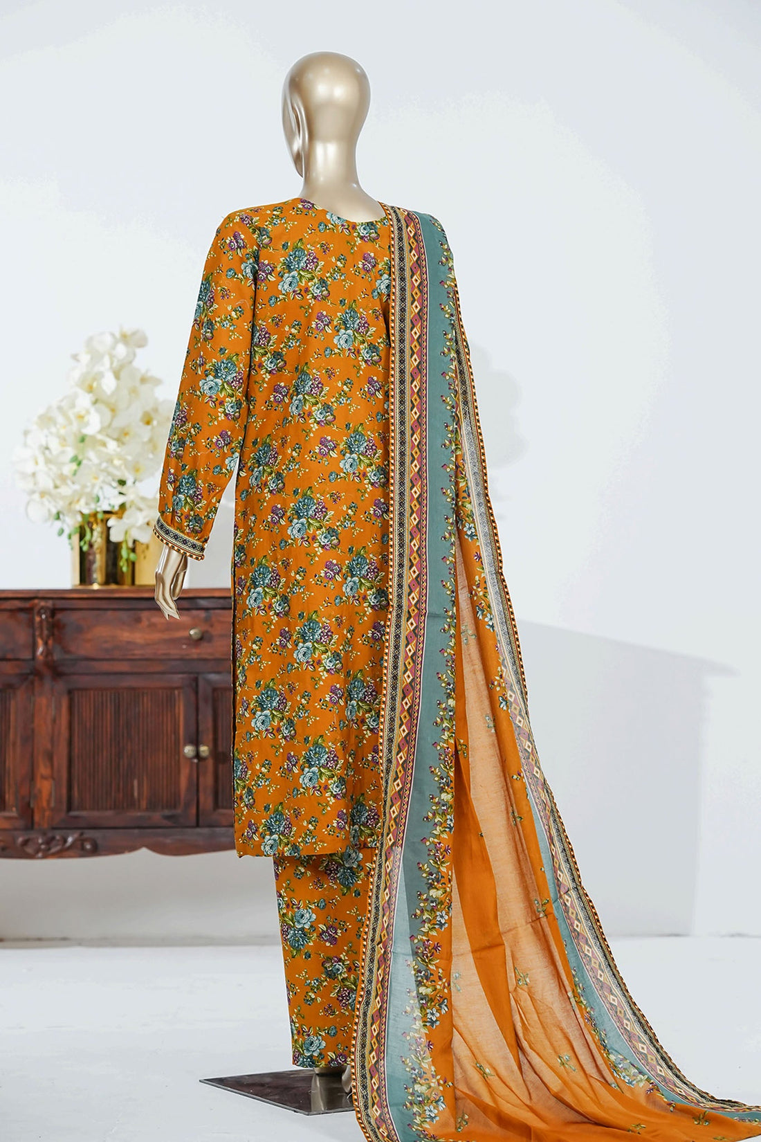 BIN SAEED Luxury Lawn Printed 3pcs Stitched Vol-18 3Piece Stitched COLLECTION 2026 D-#62