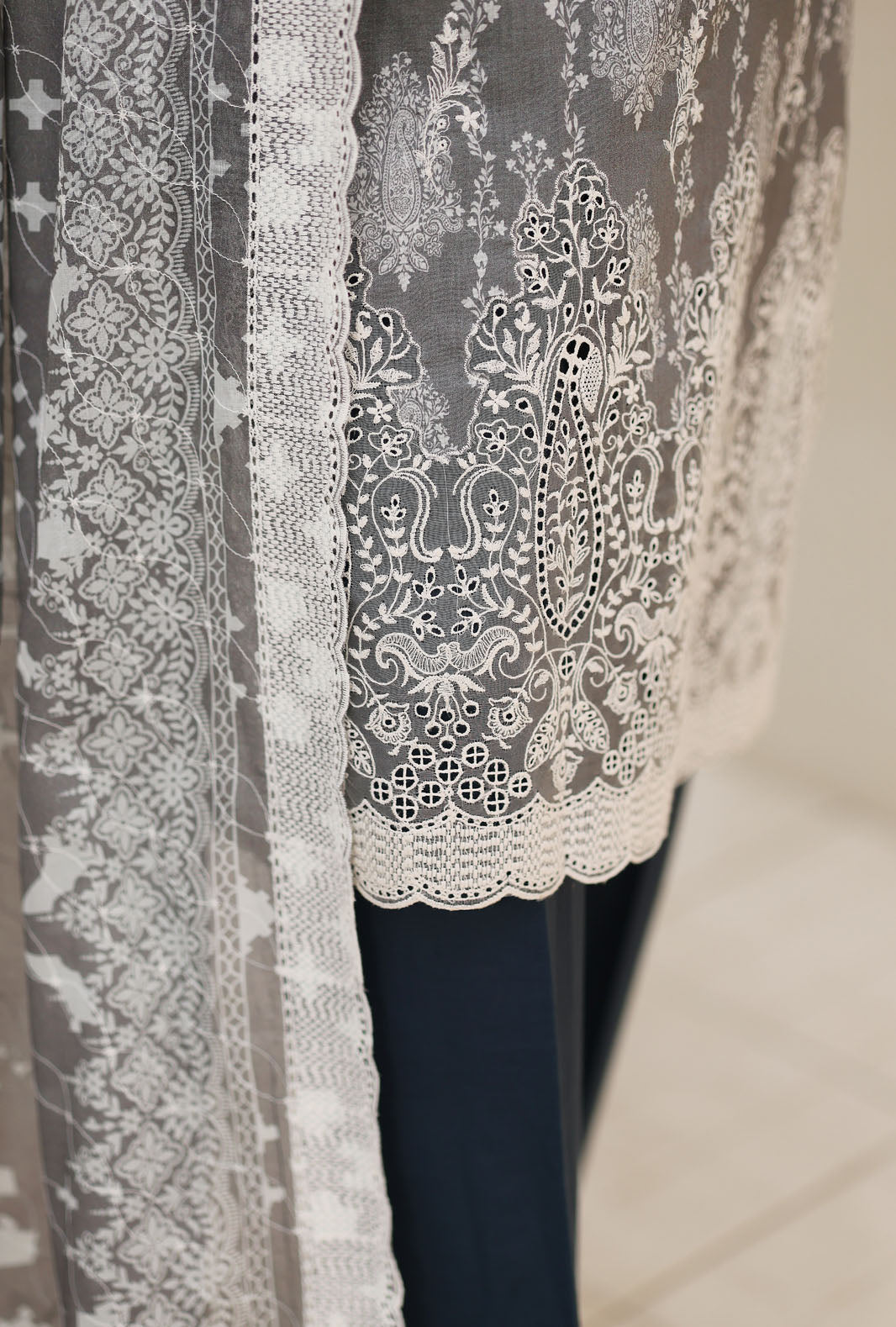 Nakshkari by HZ Textiles Embroidered Lawn Suit Unstitched 3 Piece 2026 NEC-01