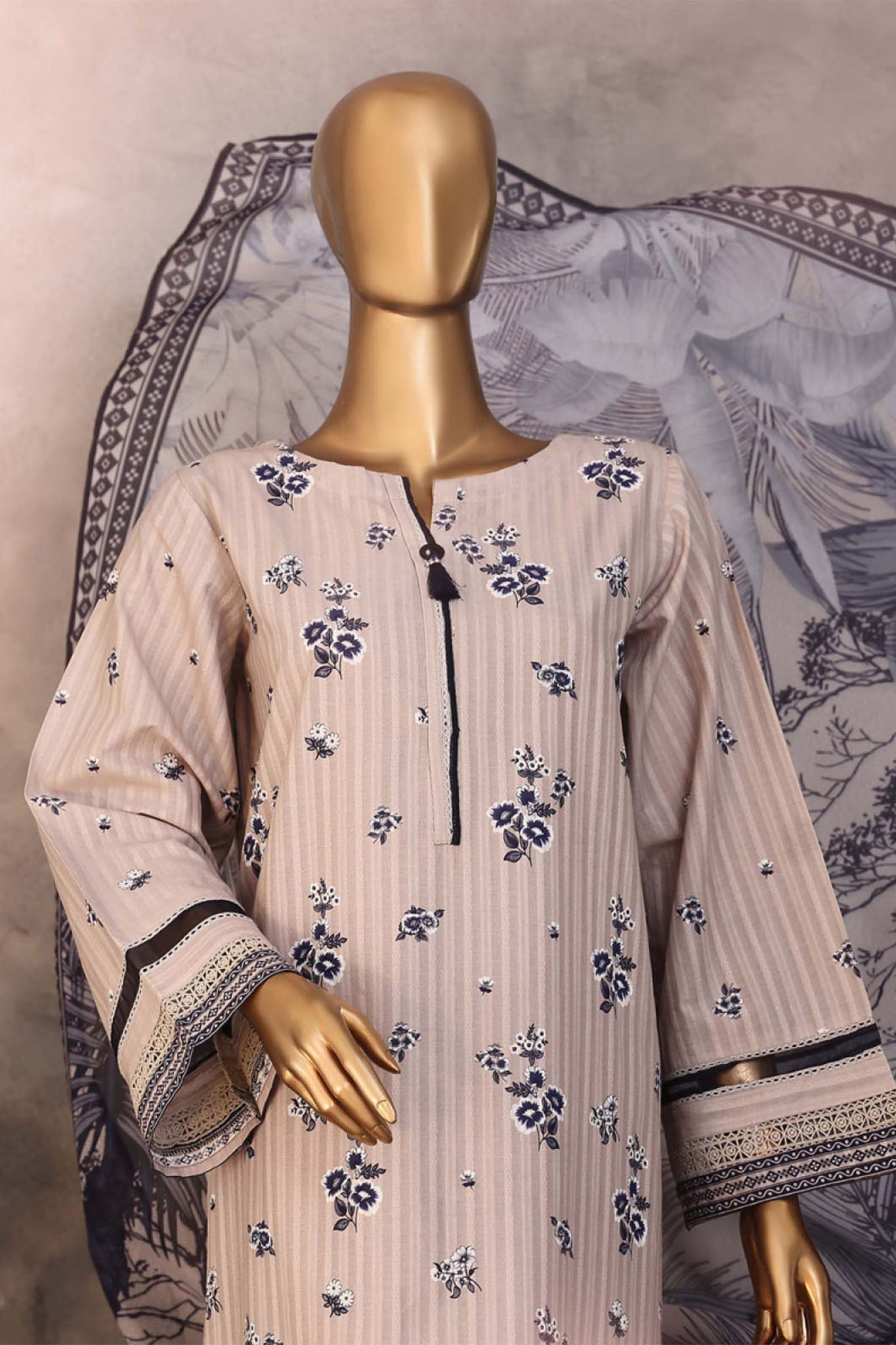 Enchant By HZ Stitched 3 Piece Linnokara Prints Collection'2025-PLK-520