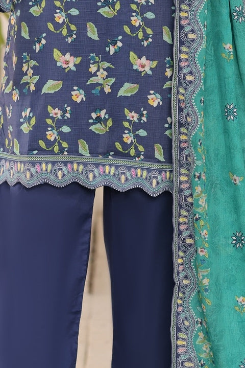 Aizal By Inaya Luxury Lawn Printed Vol-2 3Piece Stitched Collection 2026 AZIN-06