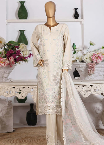 Hz Muse Luxury Heavy Embroidery Festive 3Piece Stitched Collection 2026 D#-06