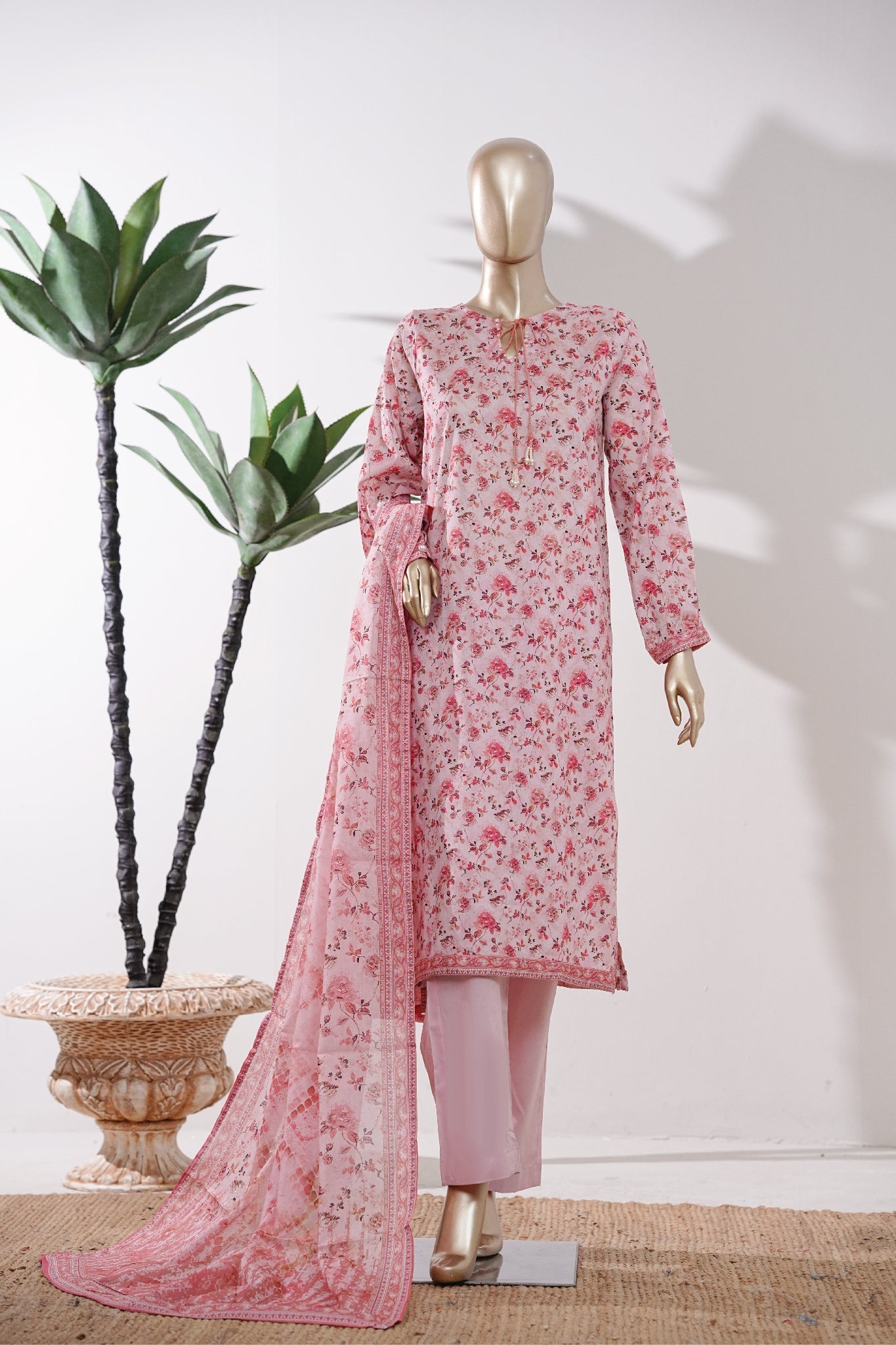 BIN SAEED Luxury Lawn Printed 3pcs Stitched Vol-18 3Piece Stitched COLLECTION 2026 D-#40