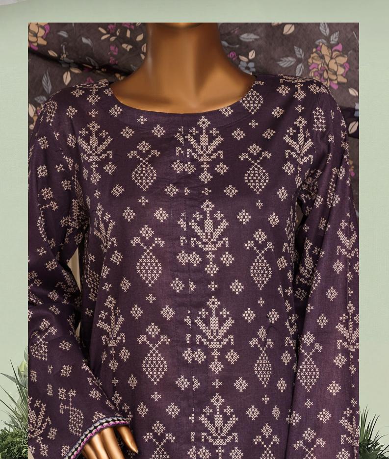 HZ Daily Wear Luxury Lawn Printed Vol-12 3Piece Stitched Collection 2026 D#-02