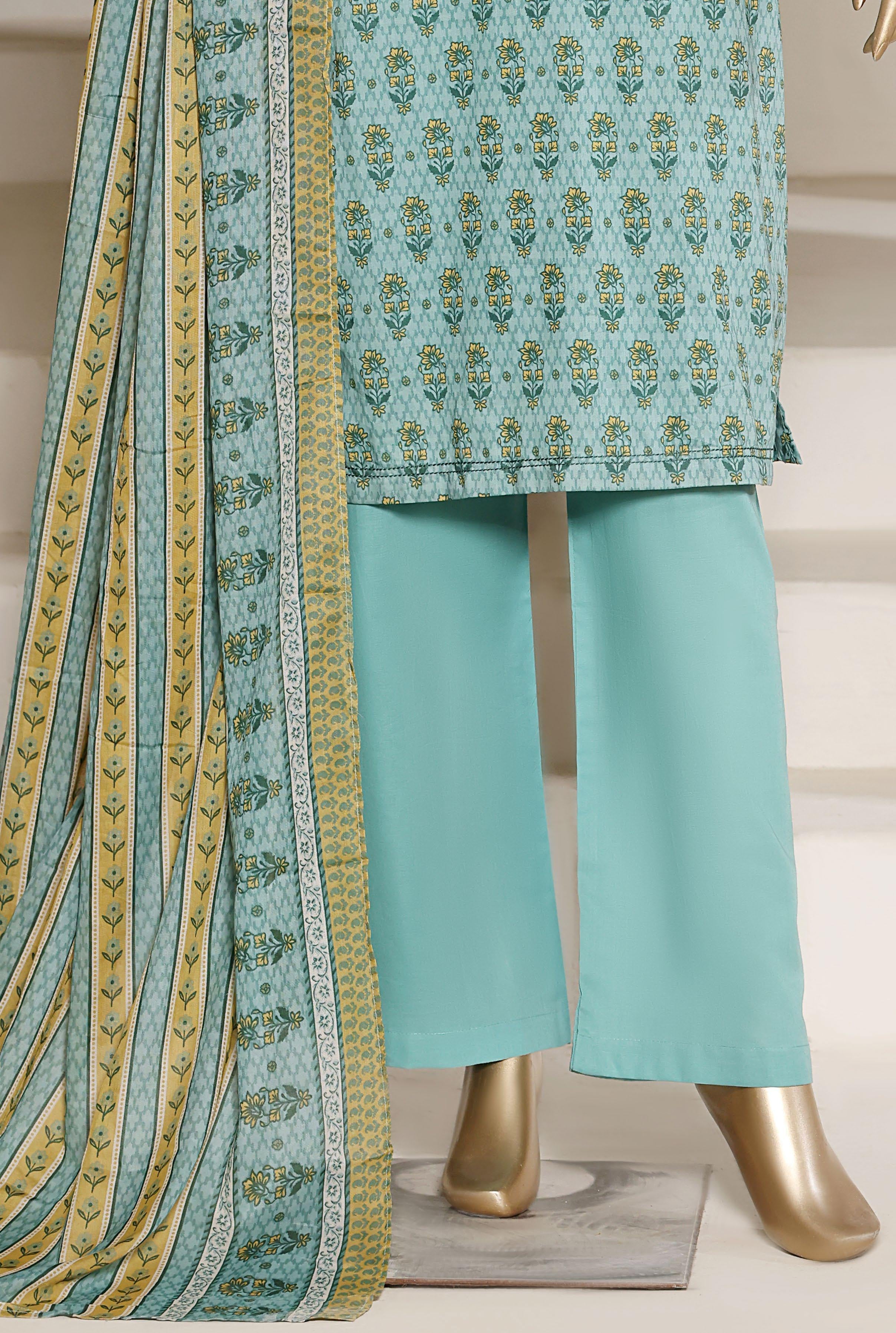 Sadabahar Printed Lawn 3Piece Stitched Vol-09 COLLECTION 2026 D#01