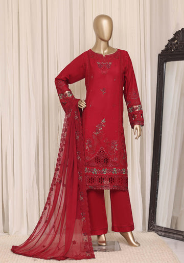 Sadabahar Luxury Slub Lawn Embroidery Stitched Vol-08 Collection 2026. LEL-1010