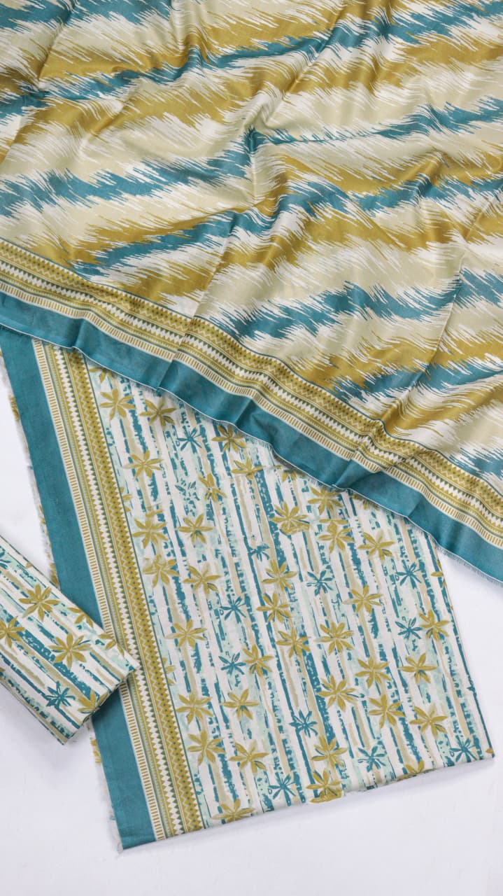 BIN SAEED Luxury Lawn  Digital Printed 3Piece Unstitched_ COLLECTION 2026 D-14