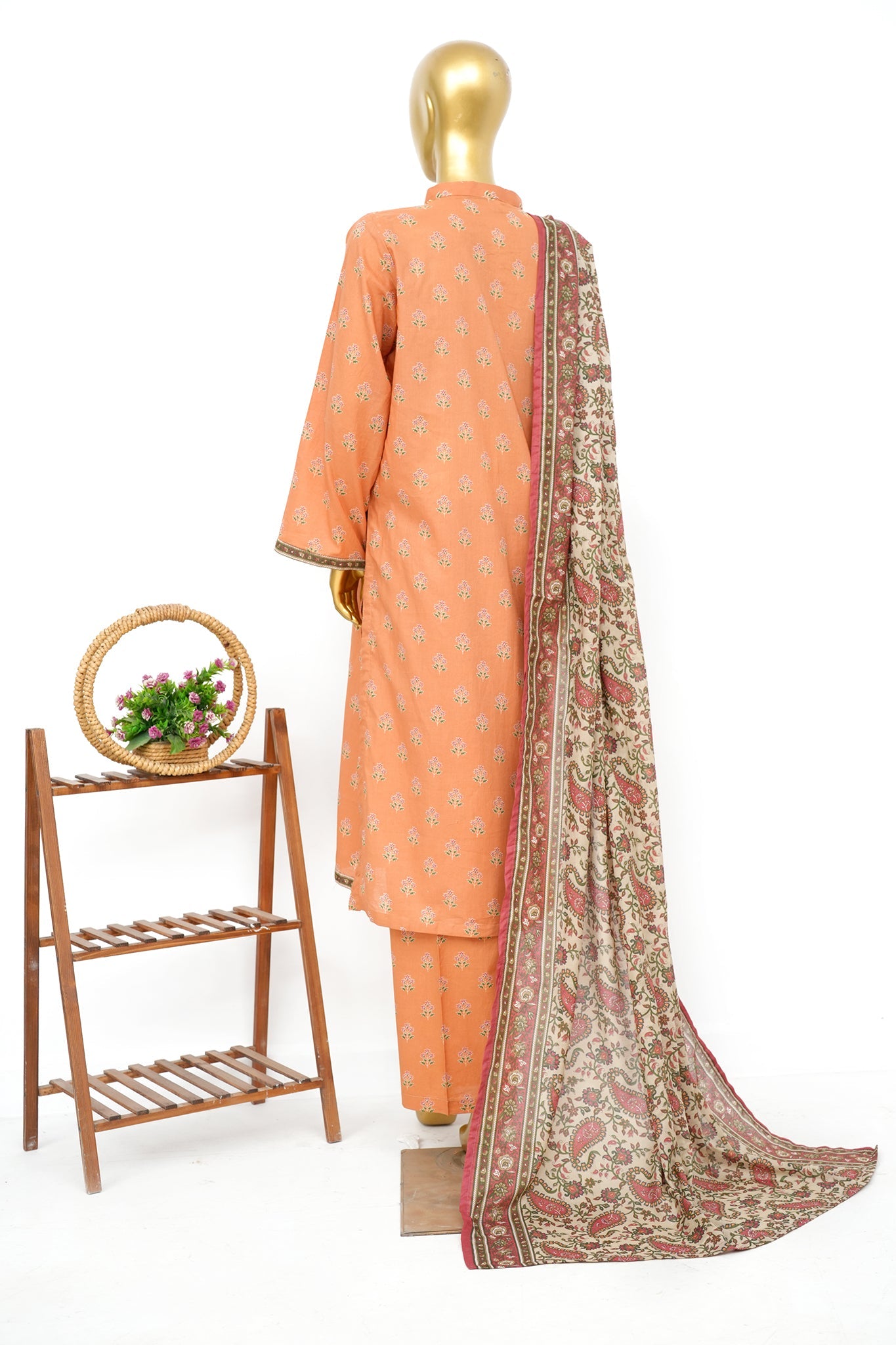 BIN SAEED Luxury Lawn Printed 3pcs Stitched Vol-30 3Piece Stitched COLLECTION 2026 D#-84