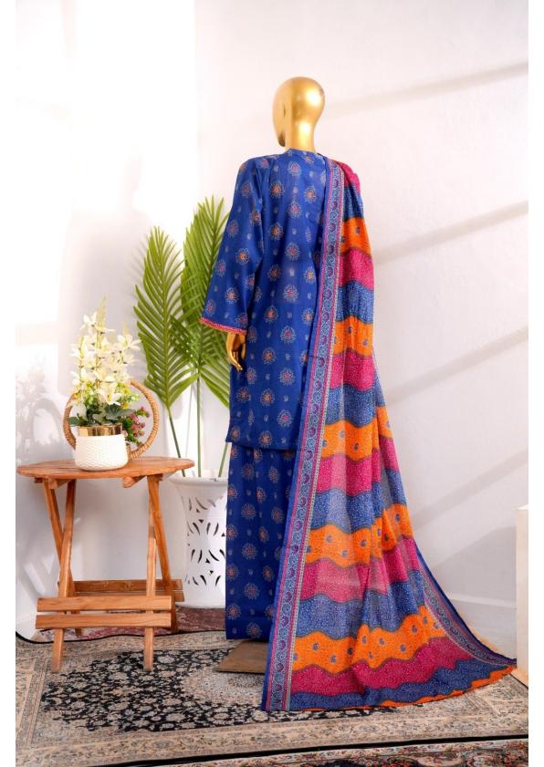 BIN SAEED Luxury Lawn Printed With Farshi Shalwar 3Piece Stitched COLLECTION 2026 D-#24