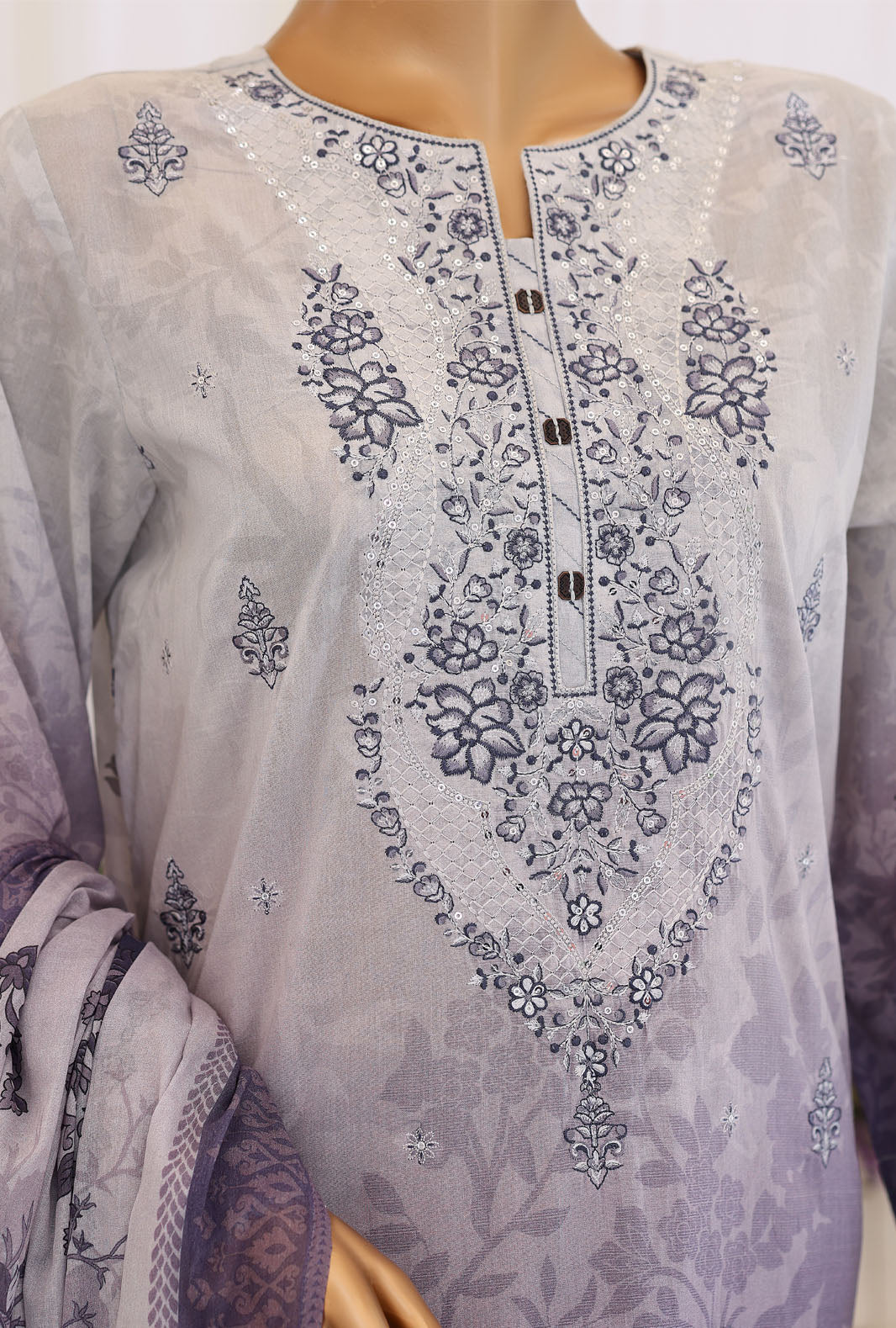 Virsa by HZ Textiles Embroidered Lawn Unstitched 3Piece Collection 2026 D#-03