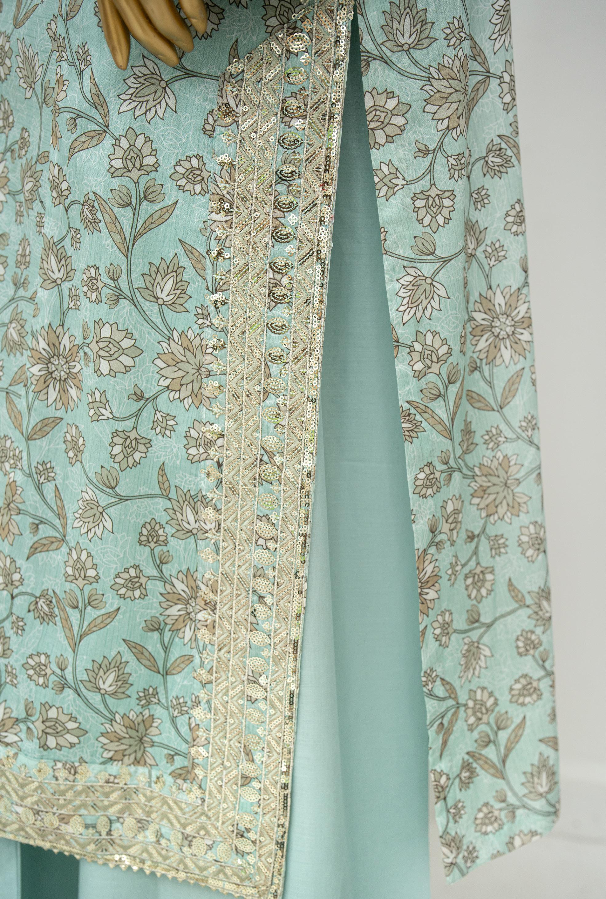 Bin Saeed Luxury Exclusive Embroidery 3 Piece Stitched Lawn Collection 2026 D#07