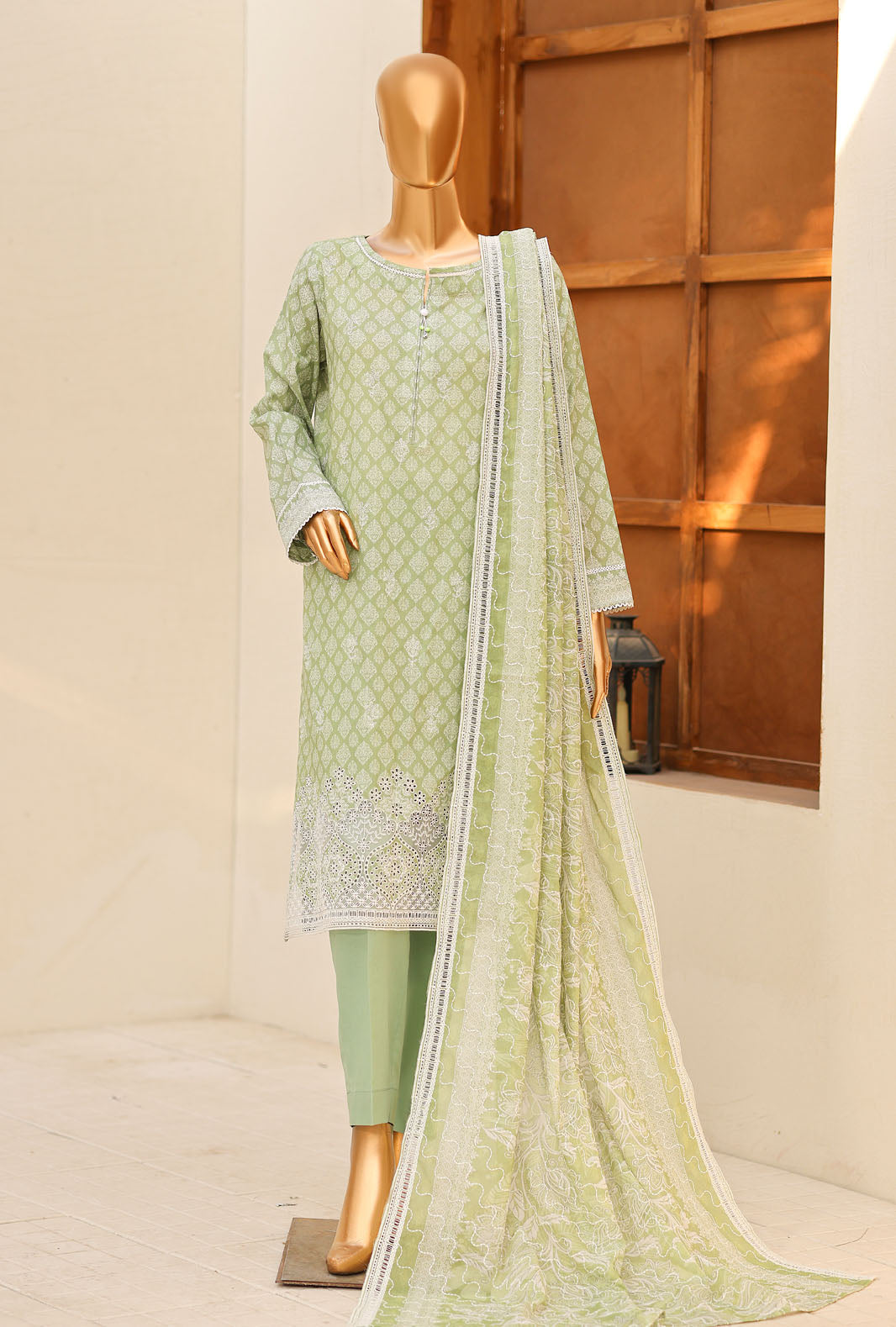Nakshkari by HZ Textiles Embroidered Lawn Suit Unstitched 3 Piece 2026 NEC-06
