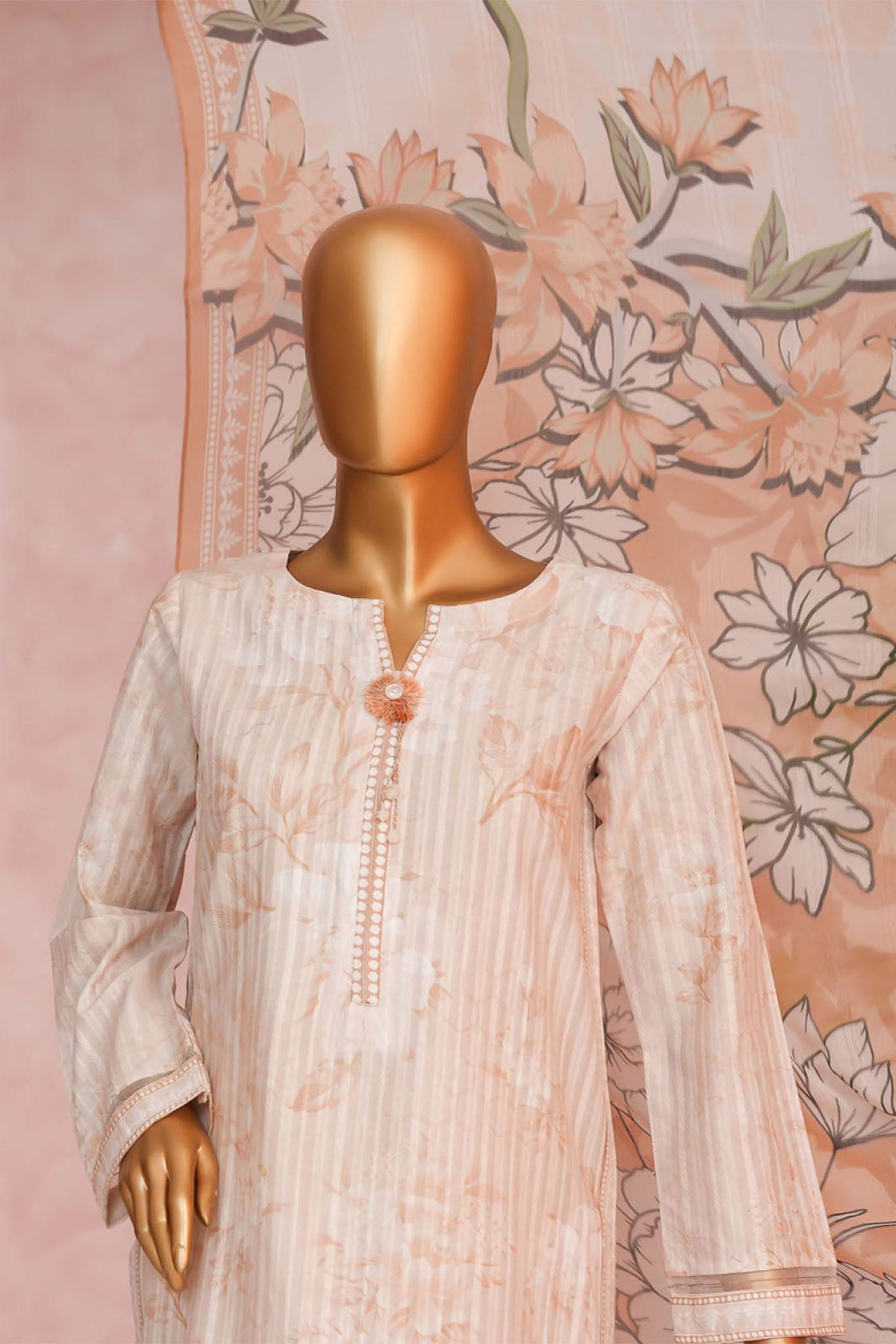 Enchant By HZ Stitched 3 Piece Linnokara Prints Collection'2025-PLK-518