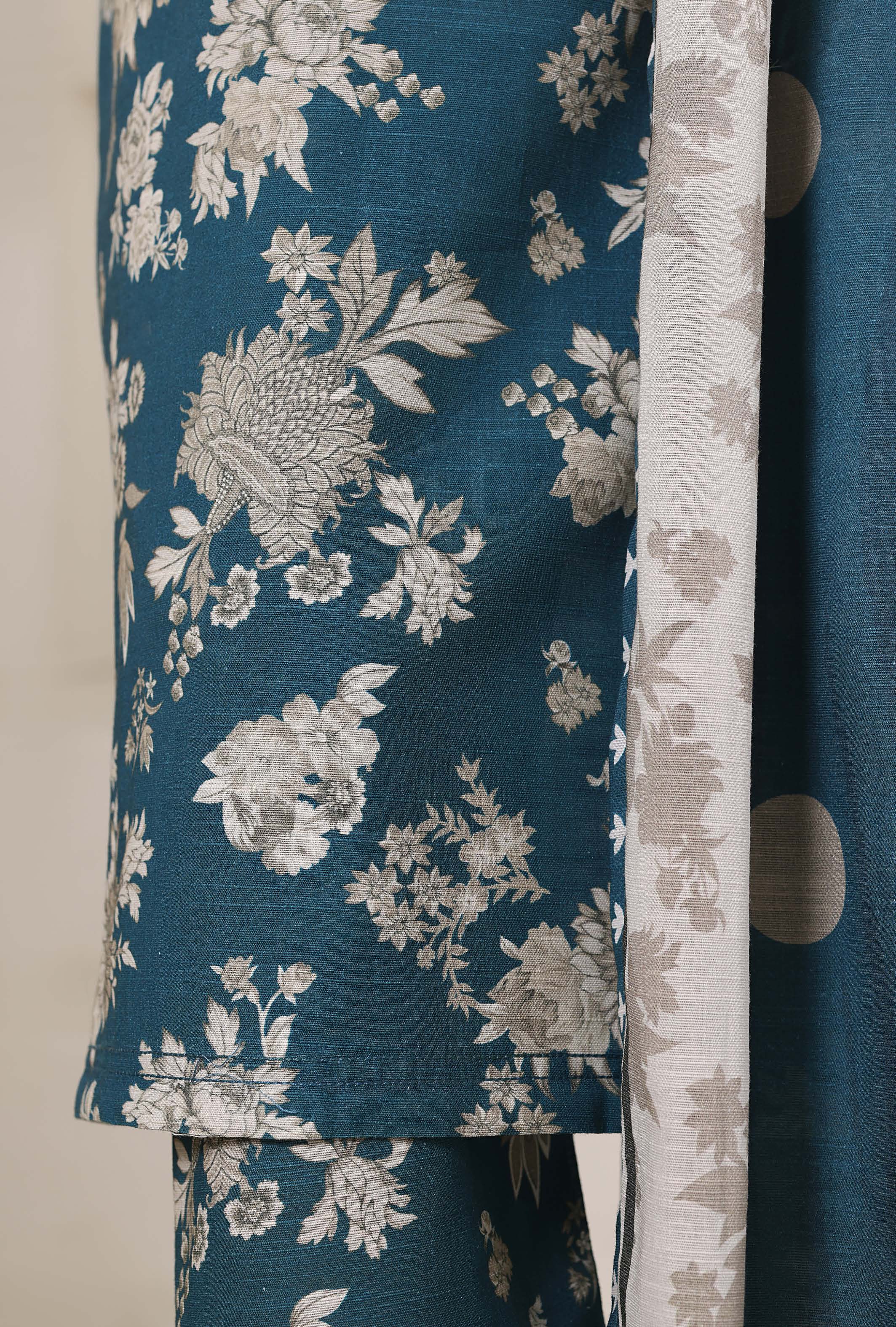 Sadabahar Printed Khadder 3PCS Stitched Vol—4 Collection 2025 D-32