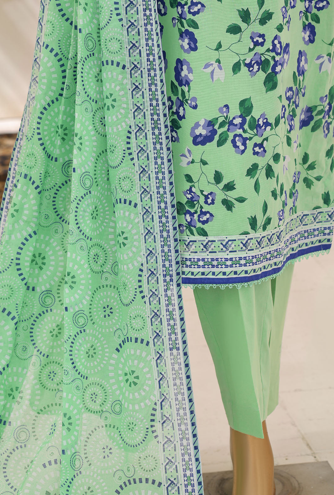Summer Shades by HZ Textiles Digital Printed Lawn Suit Unstitched 3 Piece Collection 2026 D#-09