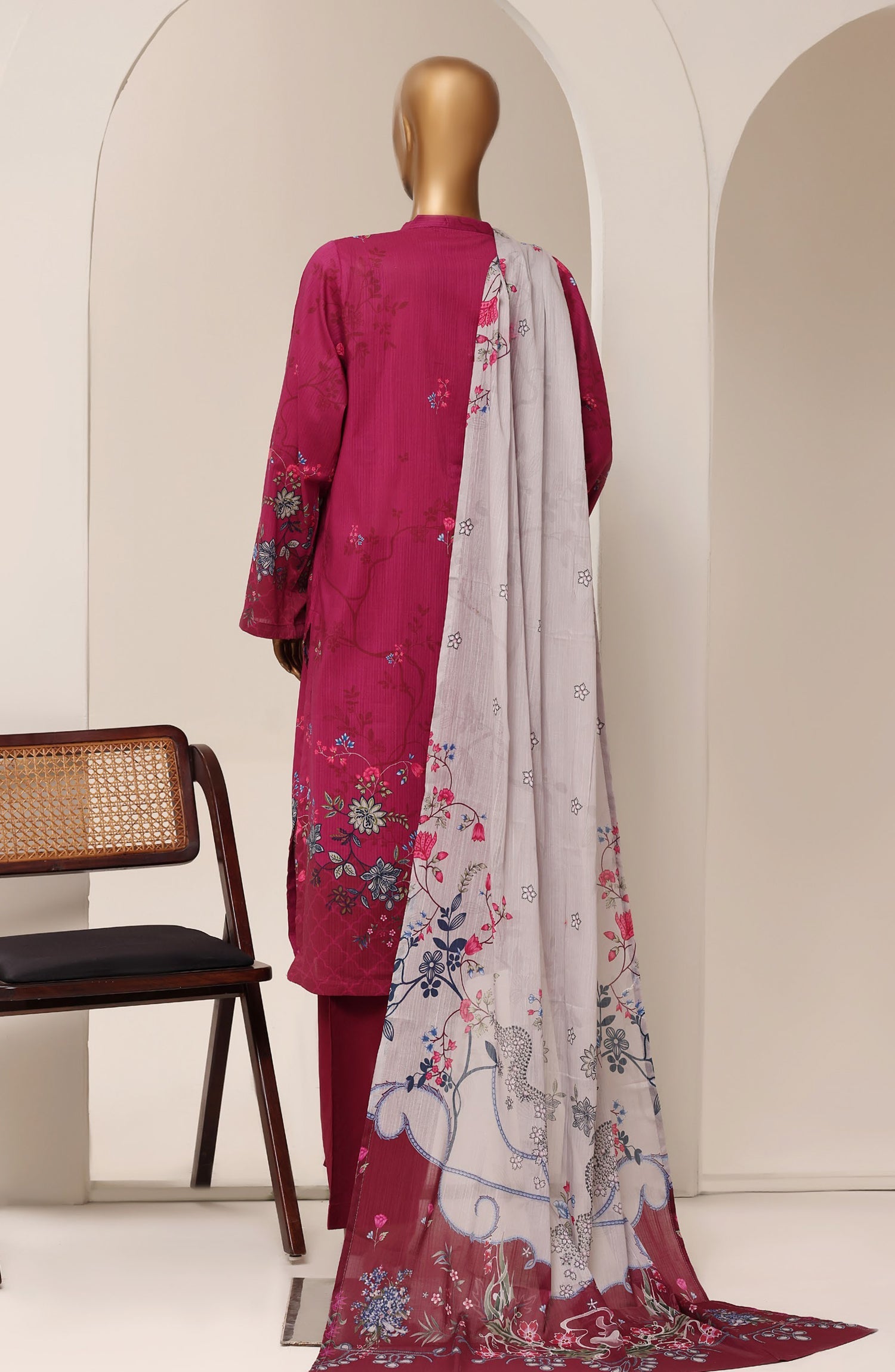 Sadabahar Lawn Printed Vol-13 3Piece Stitched Collection 2026 D#-05
