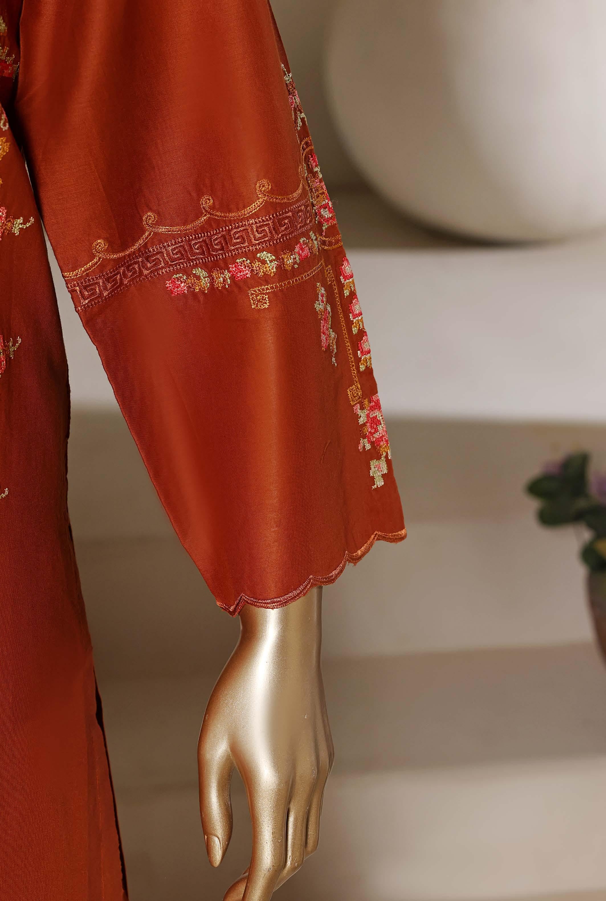 Sadabahar Luxury Eclair Solid  Textured Lawn Embroidery With Digital Printed Chiffon Dupatta With Printed Farshi Shalwar 3Piece Stitched Festive Edition Collection 2026. D#-04