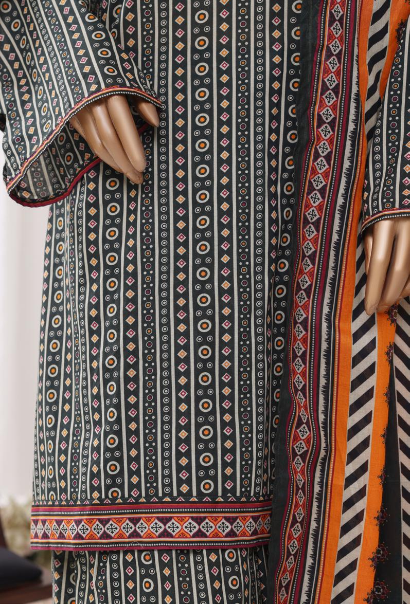 BIN SAEED Luxury Lawn Printed With Farshi Shalwar 3Piece Stitched COLLECTION 2026 D-#14