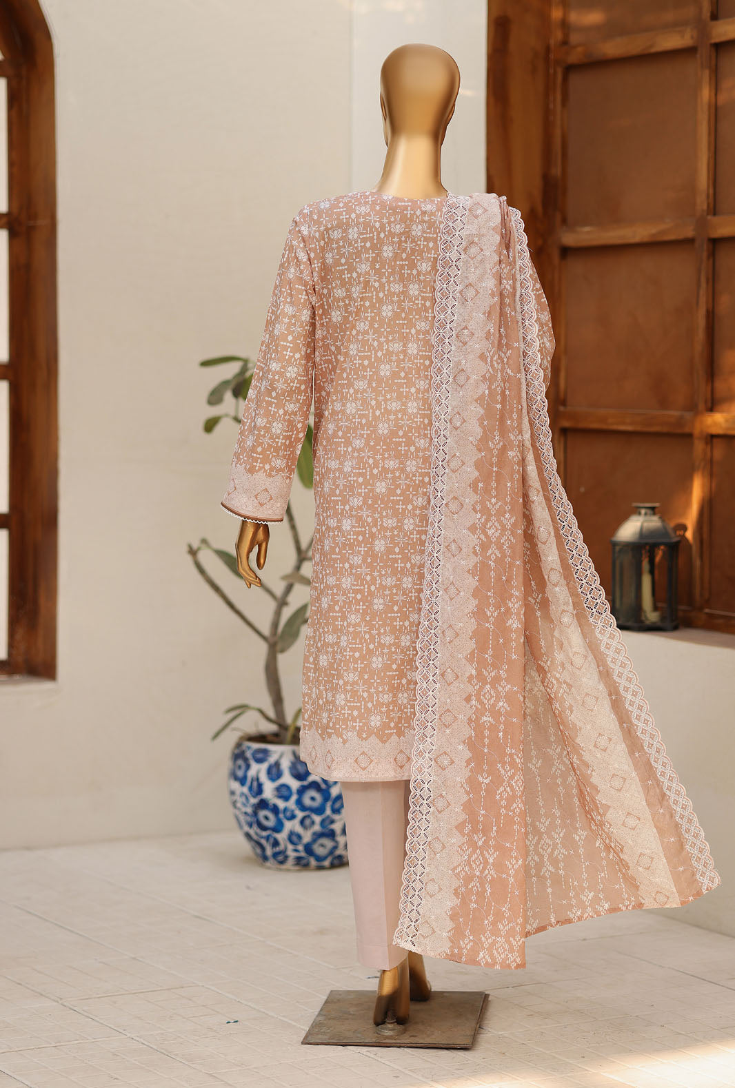 Nakshkari by HZ Textiles Embroidered Lawn Suit Unstitched 3 Piece 2026 NEC-02