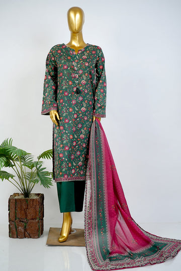 BIN SAEED Luxury Lawn Printed 3pcs Stitched Vol-30 3Piece Stitched COLLECTION 2026 D#-134
