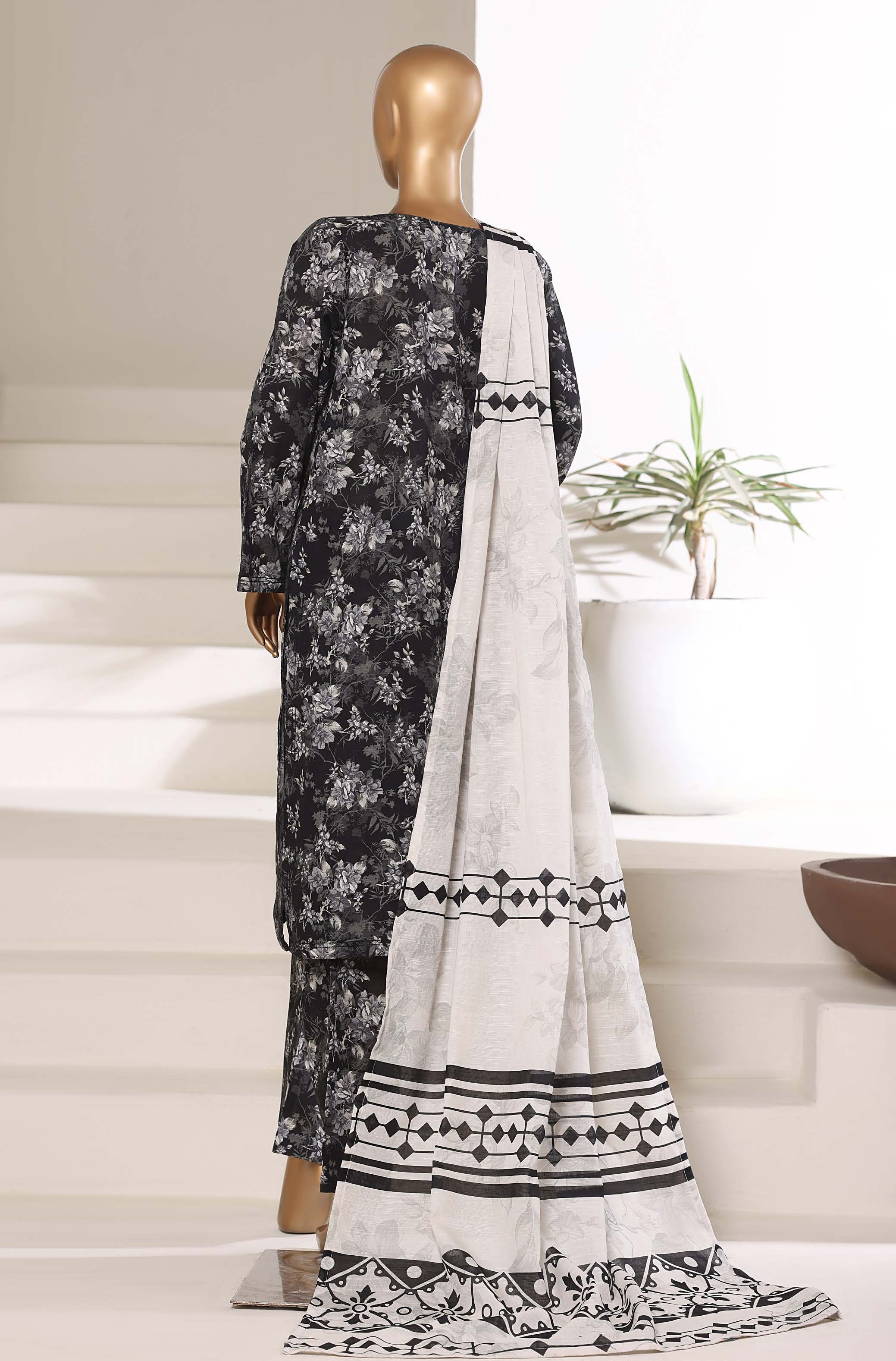 Sadabahar Printed Khadder 3PCS Stitched Vol—4 Collection 2025 D-28