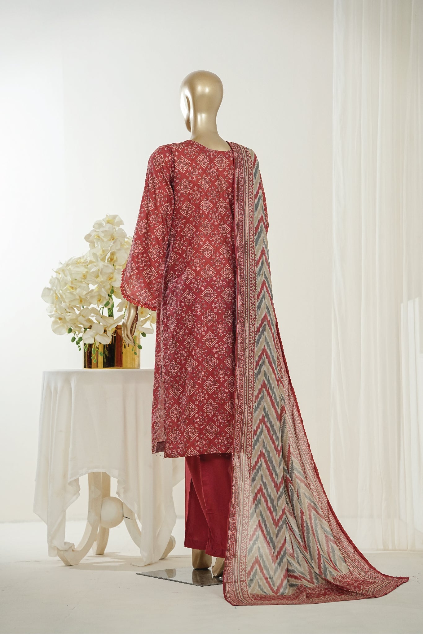 BIN SAEED Luxury Lawn Printed 3pcs Stitched Vol-18 3Piece Stitched COLLECTION 2026 D-#65