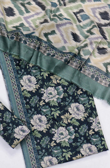 BIN SAEED Luxury Lawn  Digital Printed 3Piece Unstitched_ COLLECTION 2026 D-01