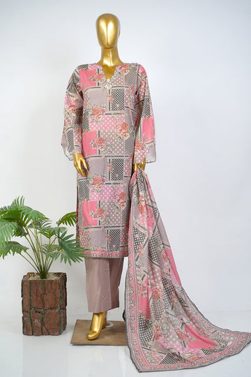 BIN SAEED Luxury Lawn Printed 3pcs Stitched Vol-30 3Piece Stitched COLLECTION 2026 D#-140