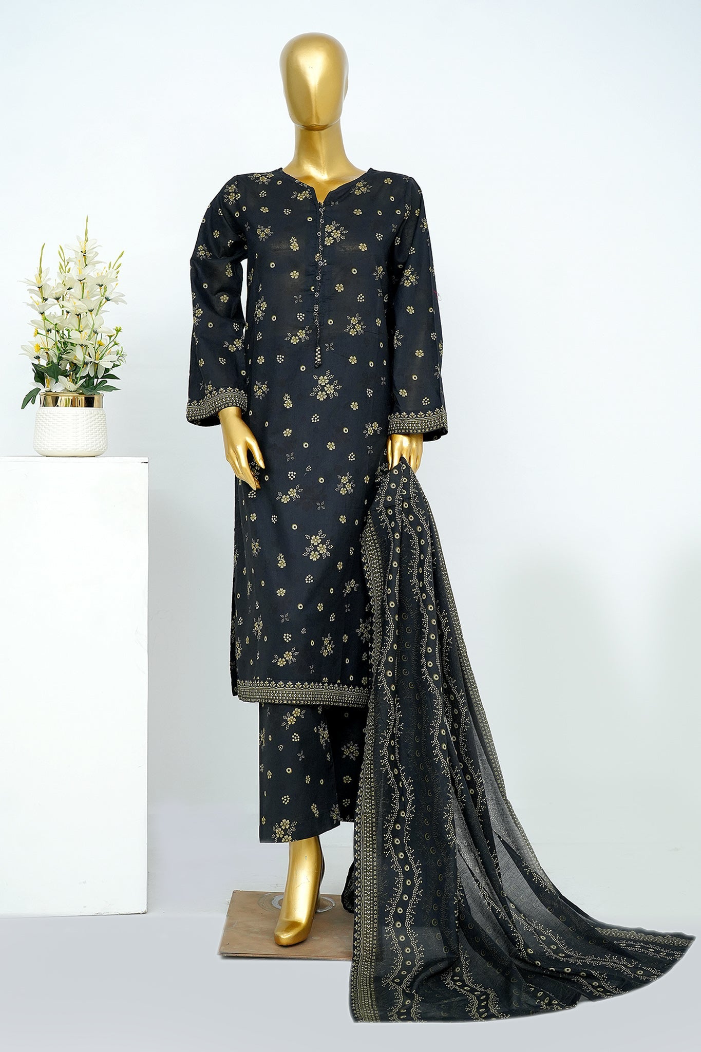 BIN SAEED Luxury Lawn Printed 3pcs Stitched Vol-30 3Piece Stitched COLLECTION 2026 D#-78