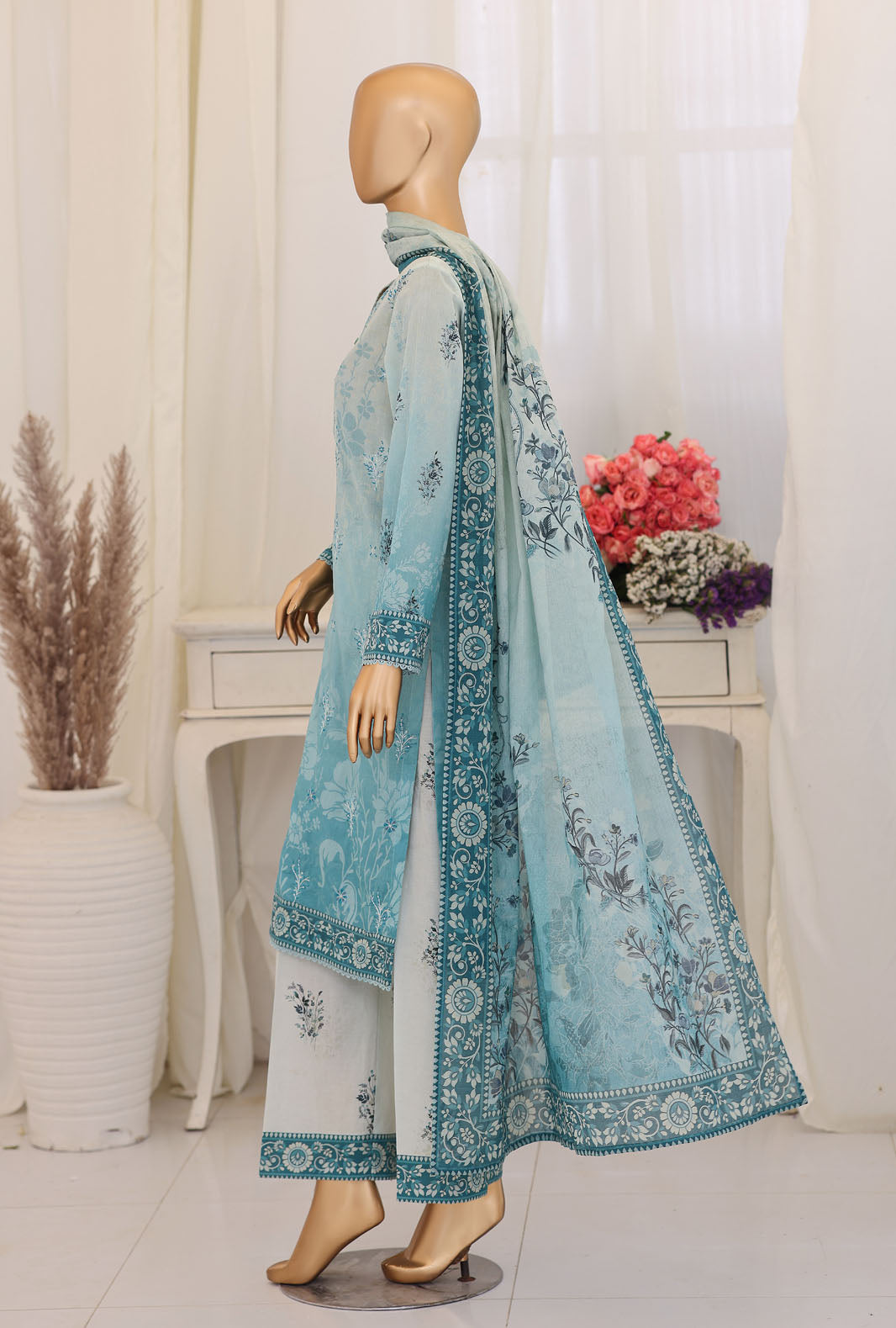 Virsa by HZ Textiles Embroidered Lawn Unstitched 3Piece Collection 2026 D#-02