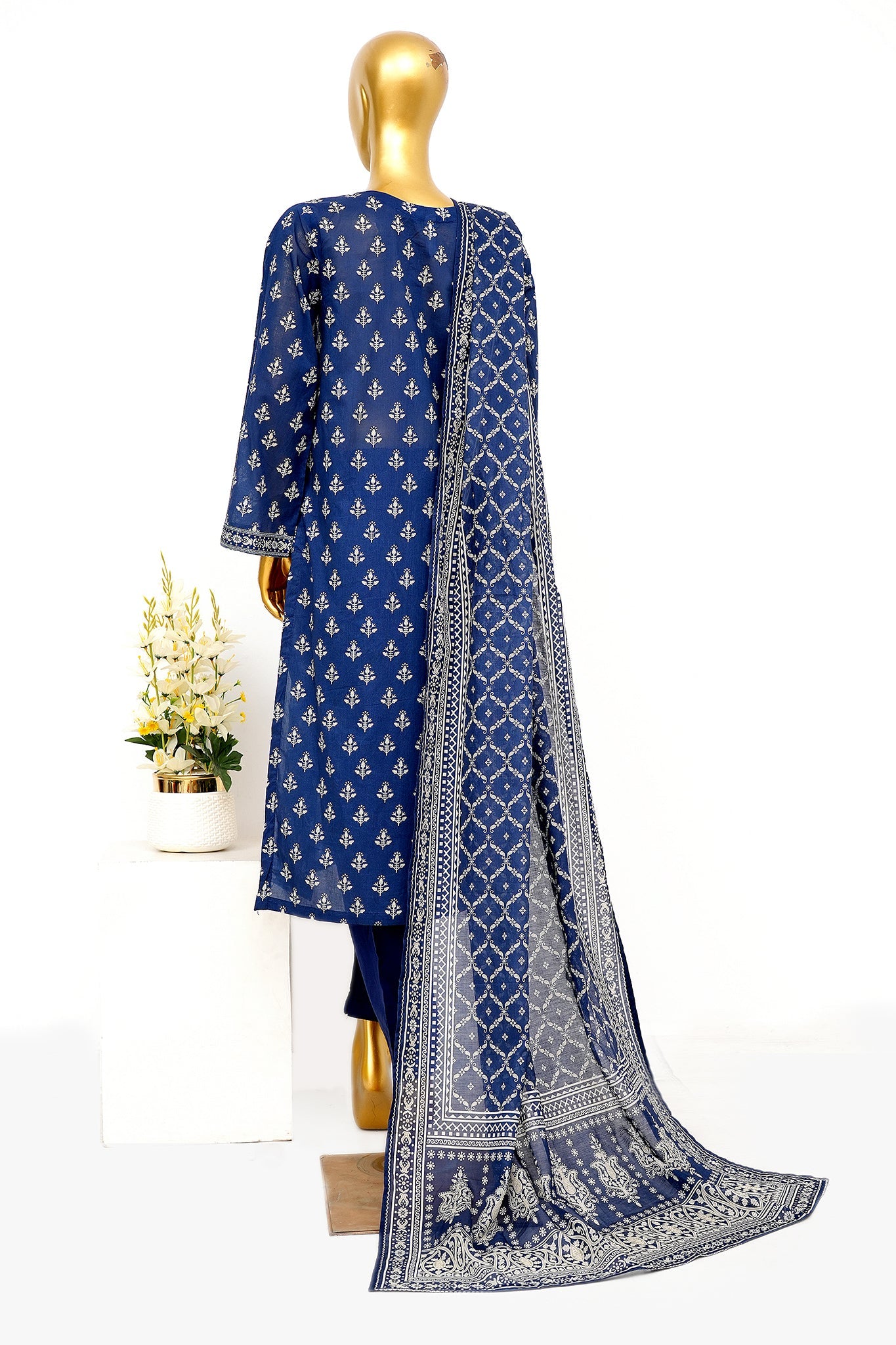 BIN SAEED Luxury Lawn Printed 3pcs Stitched Vol-30 3Piece Stitched COLLECTION 2026 D#-115