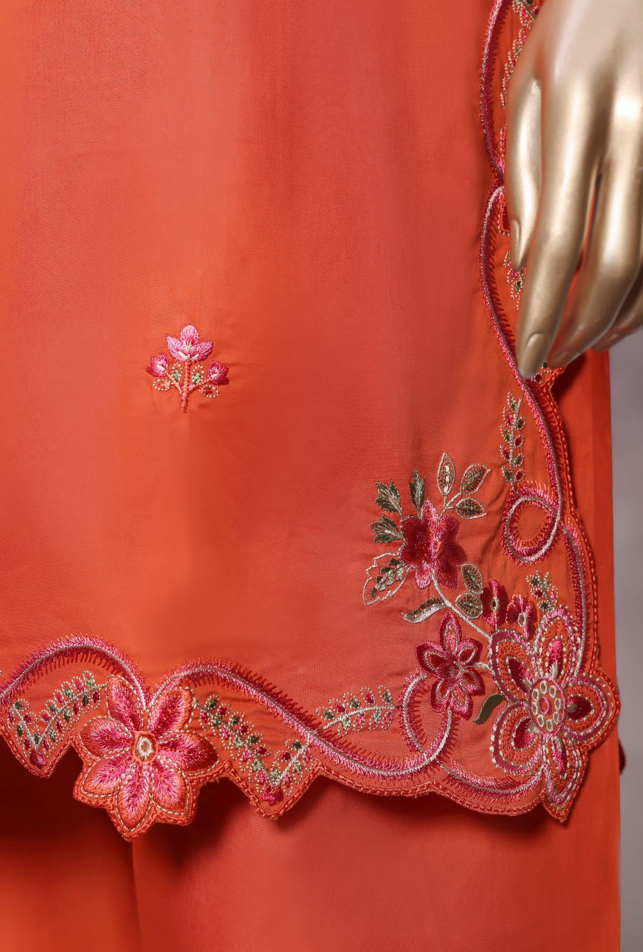Sadabahar Luxury Eclair Solid Lawn Embroidery 3Piece Stitched Collection ECL-1018