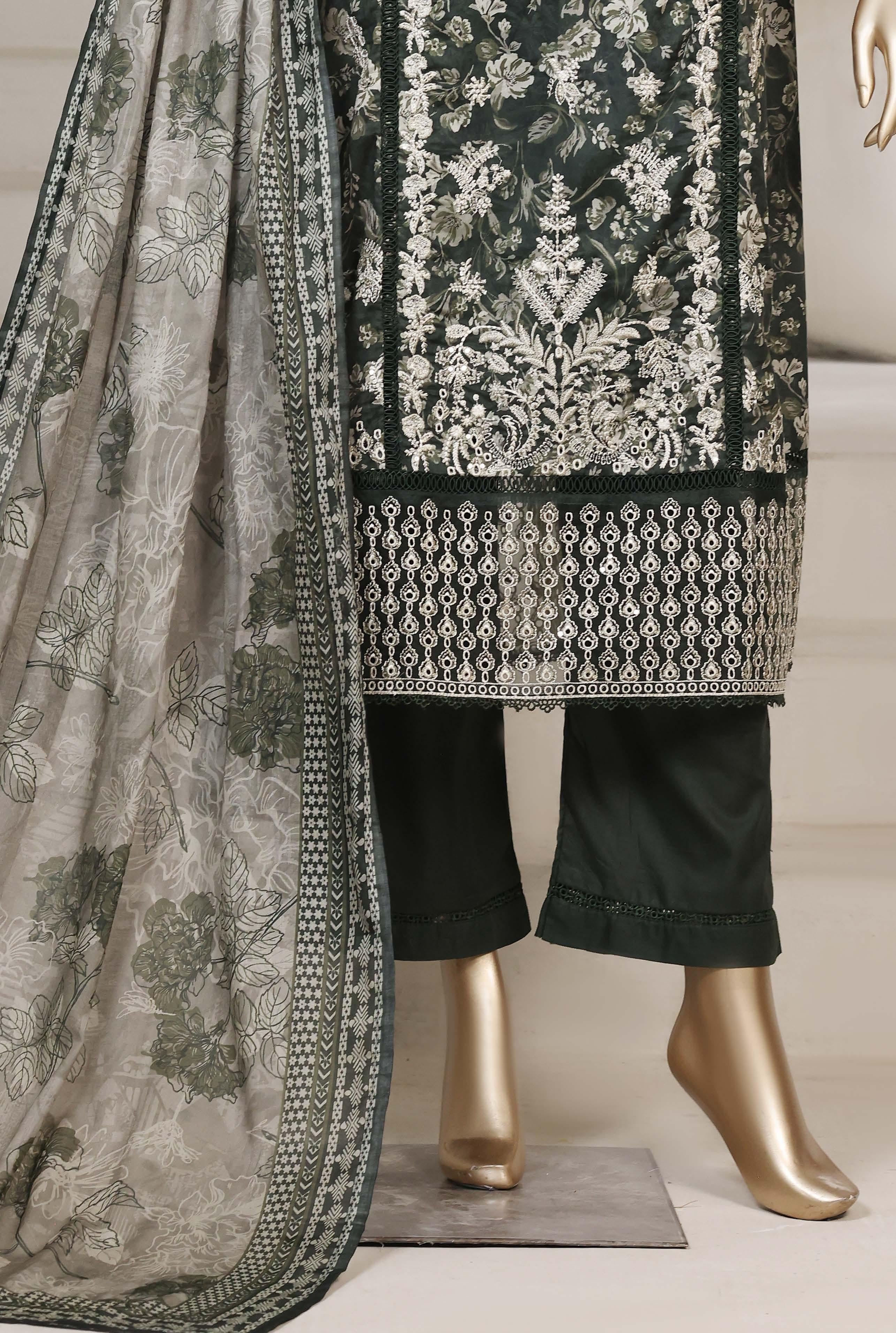 Sadabahar Luxury Signature  Lawn Embroidery 3Piece Stitched Vol-03 COLLECTION 2026. D-08