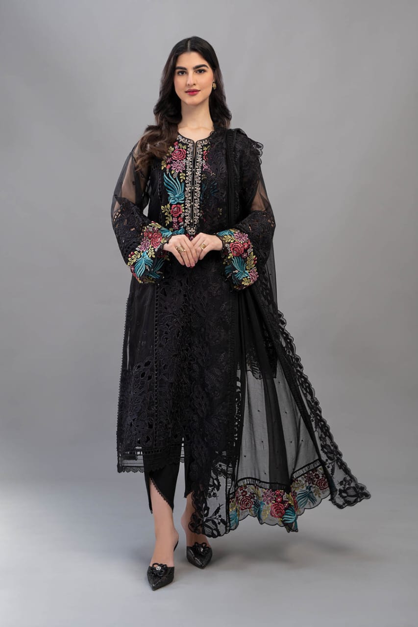 Maria B Luxury 3Piece Rtw Lawn Collection Collection 2025 MBLE-3212