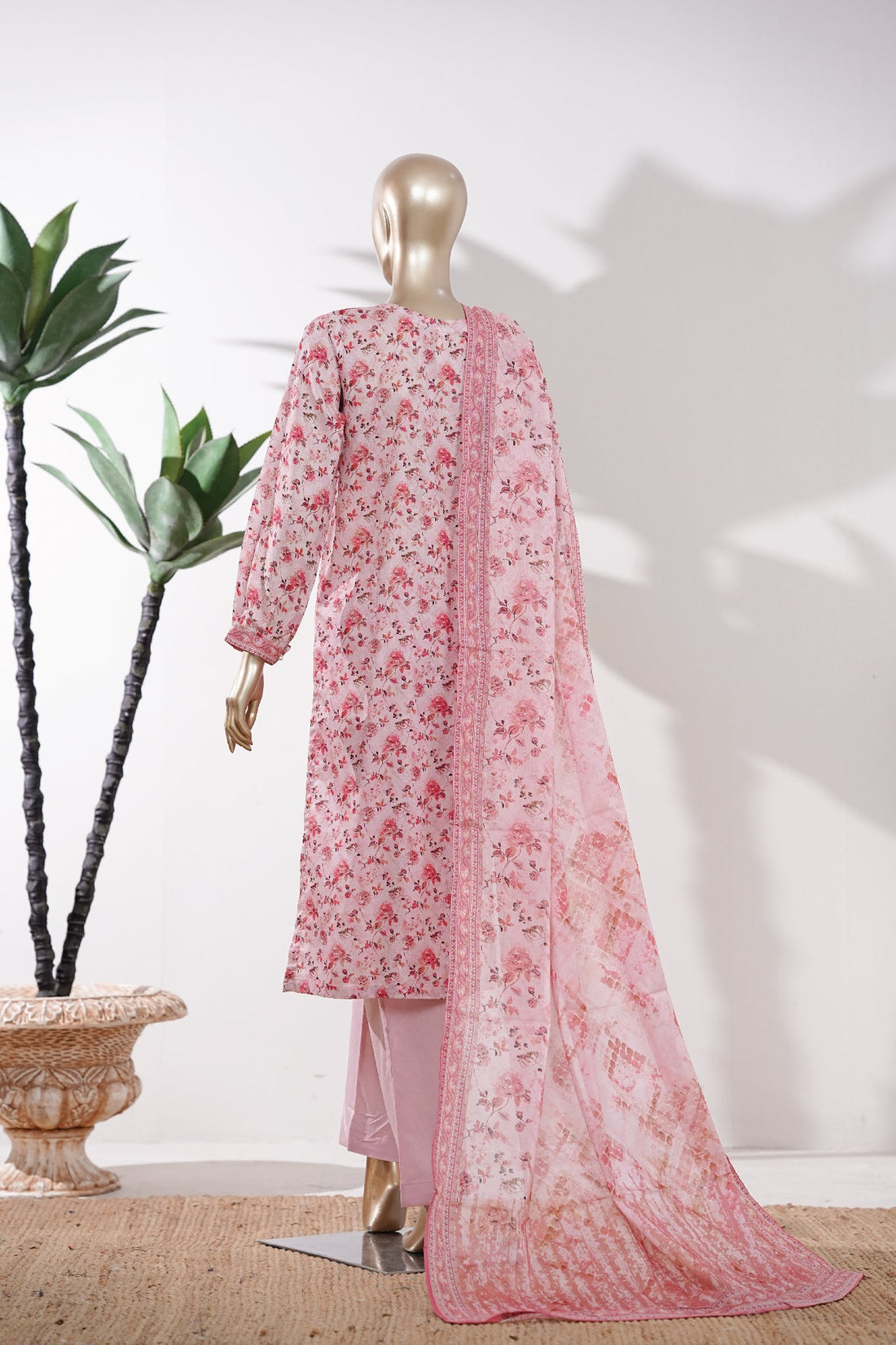 BIN SAEED Luxury Lawn Printed 3pcs Stitched Vol-18 3Piece Stitched COLLECTION 2026 D-#40