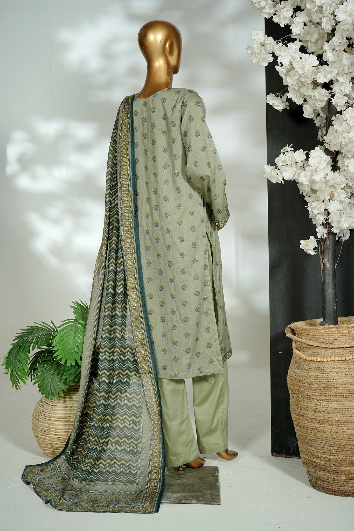BIN SAEED Luxury Lawn Printed 3pcs Stitched Vol-30 3Piece Stitched COLLECTION 2026 D#-137