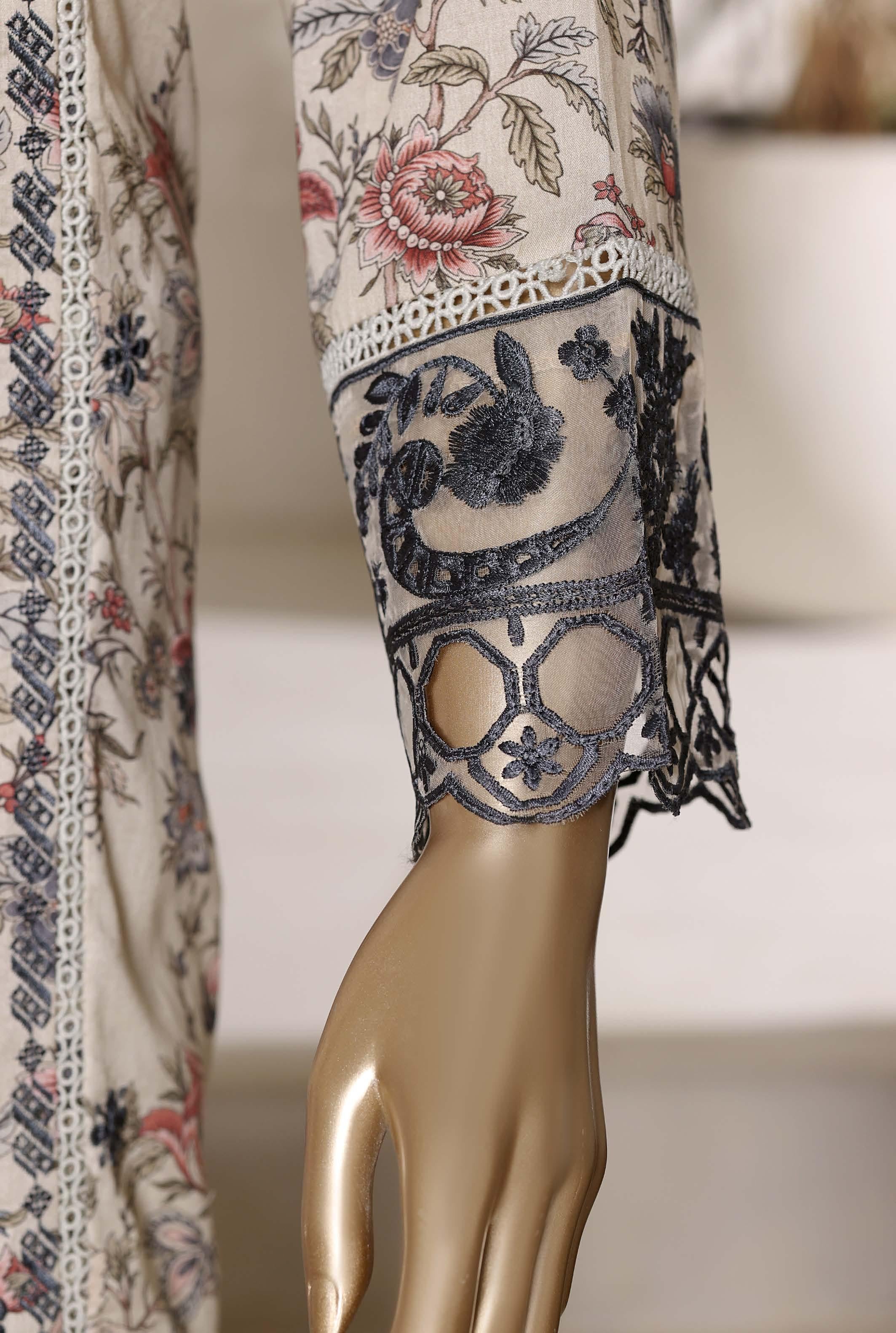 Sadabahar Luxury Signature  Lawn Embroidery 3Piece Stitched Vol-02 COLLECTION 2026. D-09