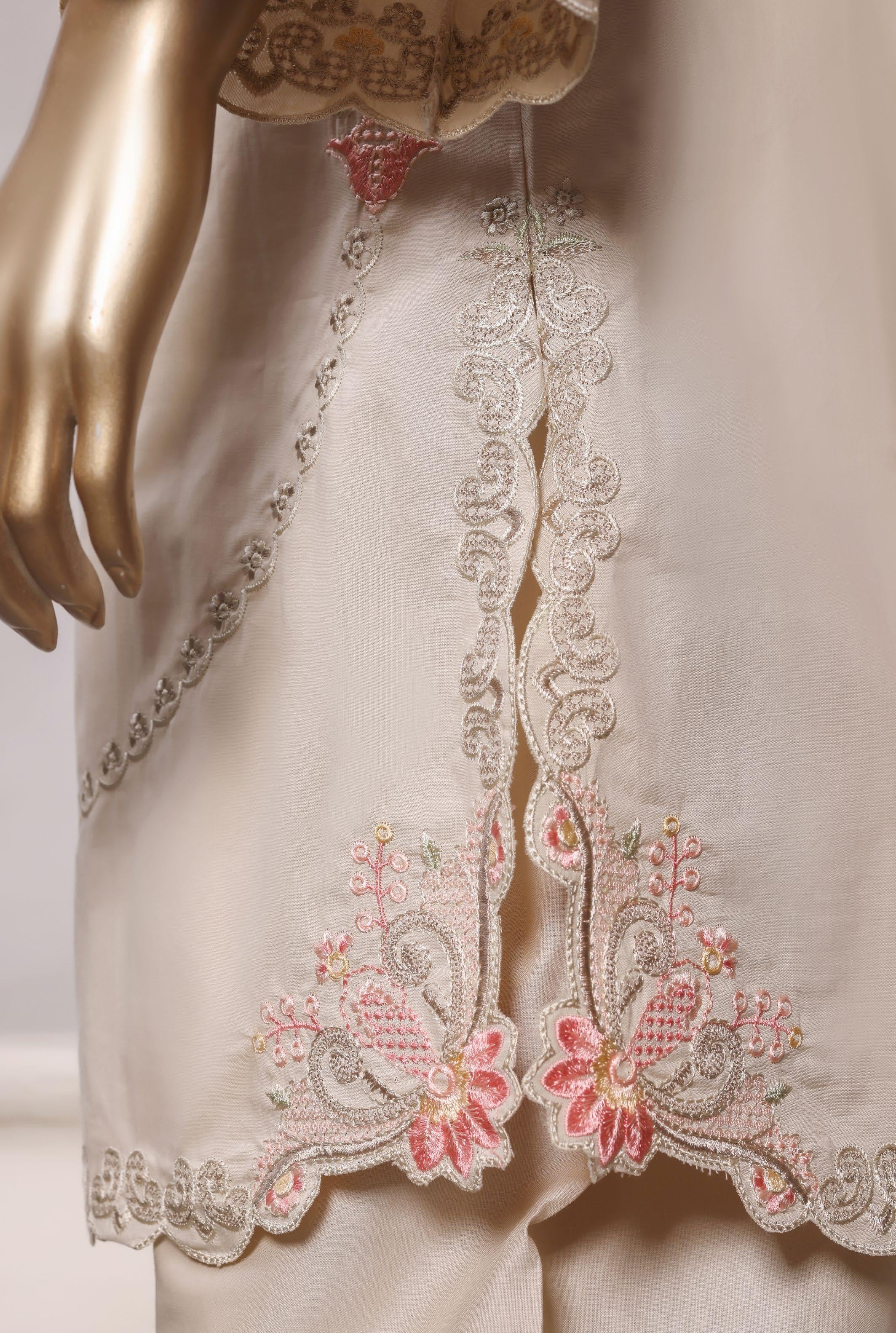 Sadabahar Luxury Eclair Solid Lawn Embroidery 3Piece Stitched Collection ECL-1015