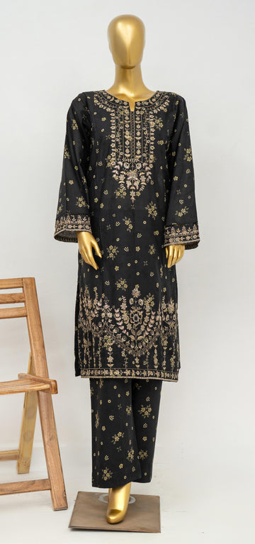 Bin Saeed Luxury Exclusive Embroidery 3 Piece Stitched Lawn Collection 2026 D#01
