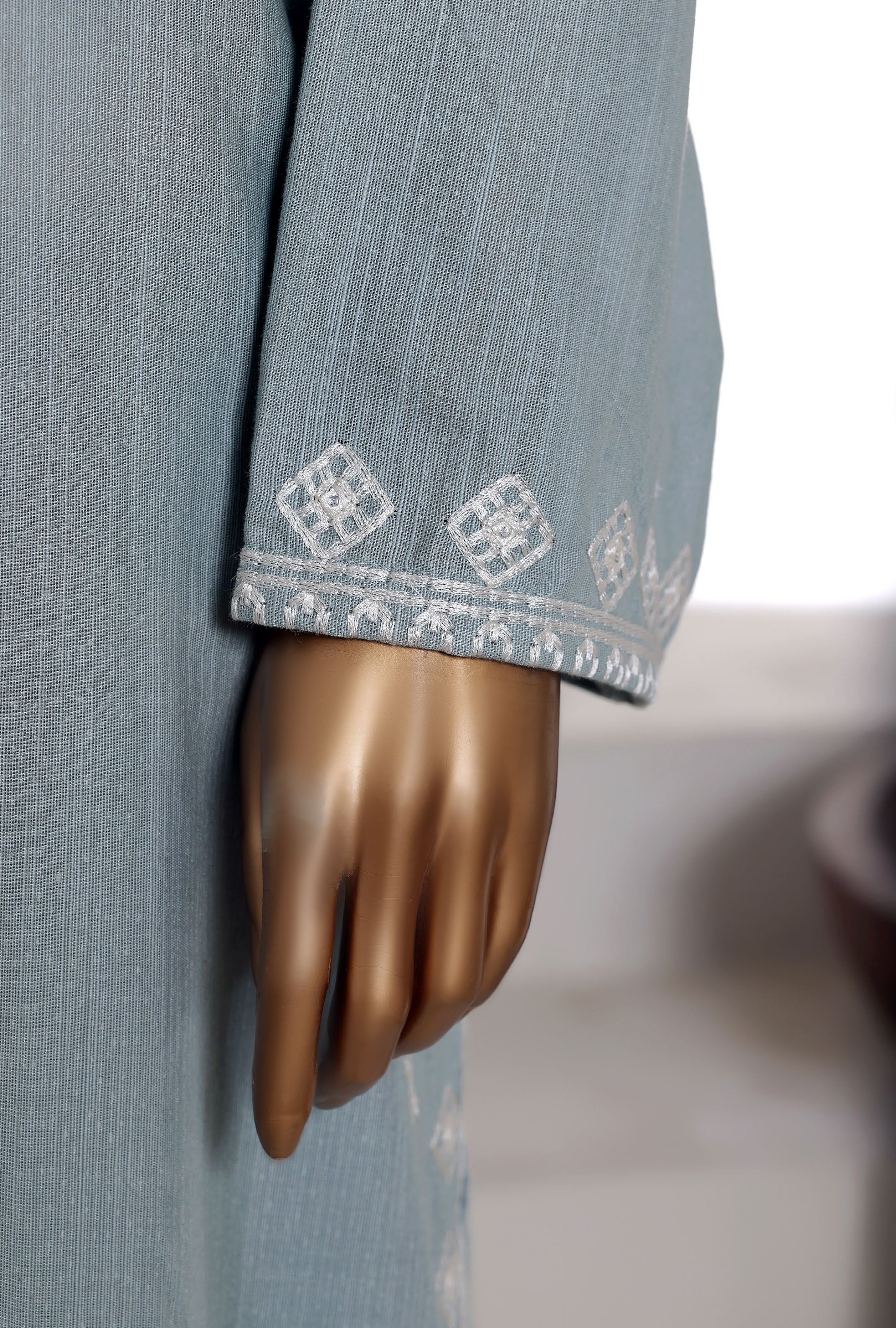 SADABAHAR Vybe Khaddar Embroidered Set 2PlECE STITCHED Vol-04 COLLECTION 2025 D-310 Cyen