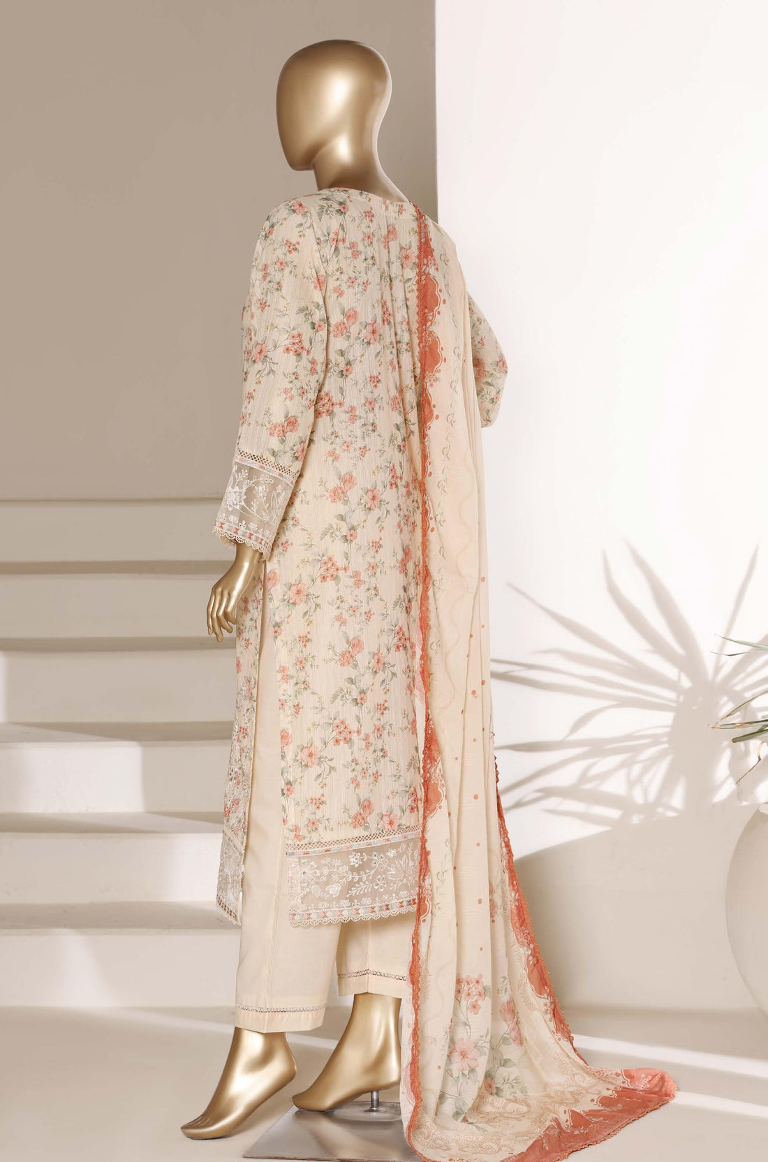 Sadabahar Luxury Amyrah Lawn With Digital Printed Lawn Dupatta 3Piece Stitched Eid Festive Edition Collection 2026. D#-03