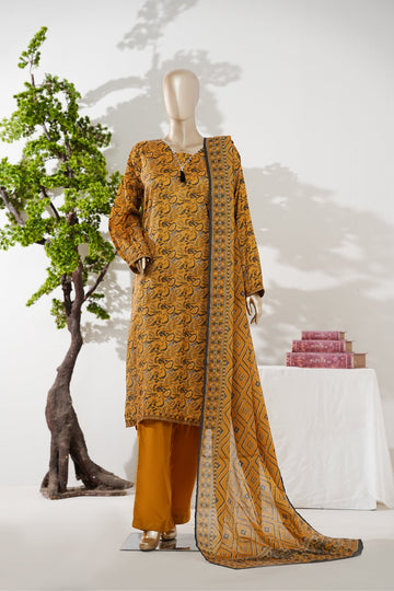 BIN SAEED Luxury Lawn Printed 3pcs Stitched Vol-18 3Piece Stitched COLLECTION 2026 D-#23