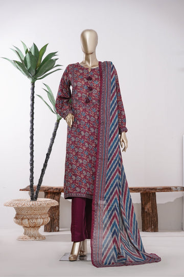 BIN SAEED Luxury Lawn Printed 3pcs Stitched Vol-18 3Piece Stitched COLLECTION 2026 D-#36