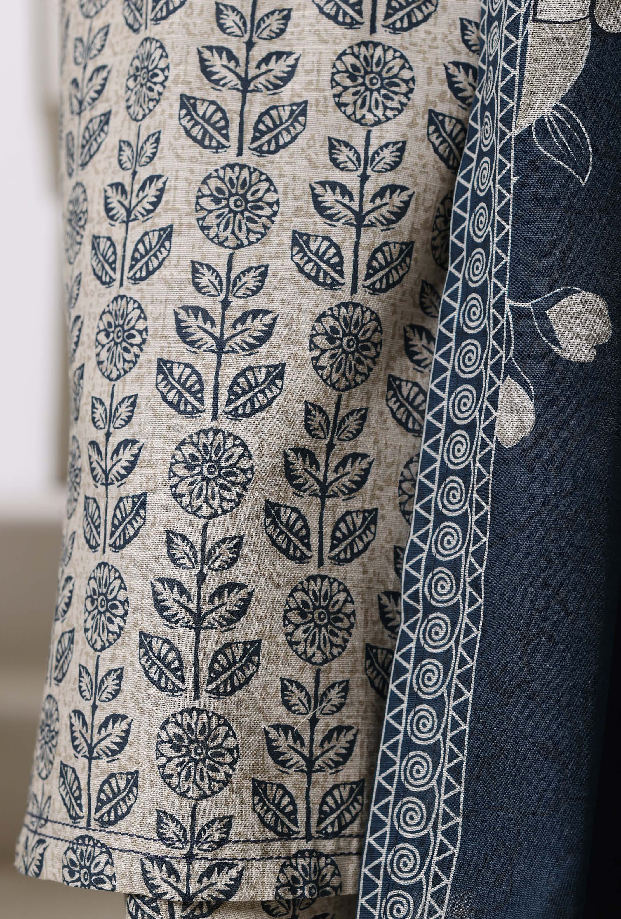 Sadabahar Printed Khadder 3PCS Stitched Vol—3 Collection 2025 D-24