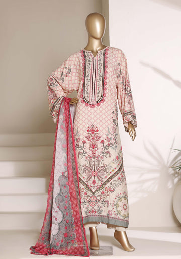 Sadabahar Luxury Viscous KAFTAAN Vol-02 3Piece Stitched Collection 2026 D#-02