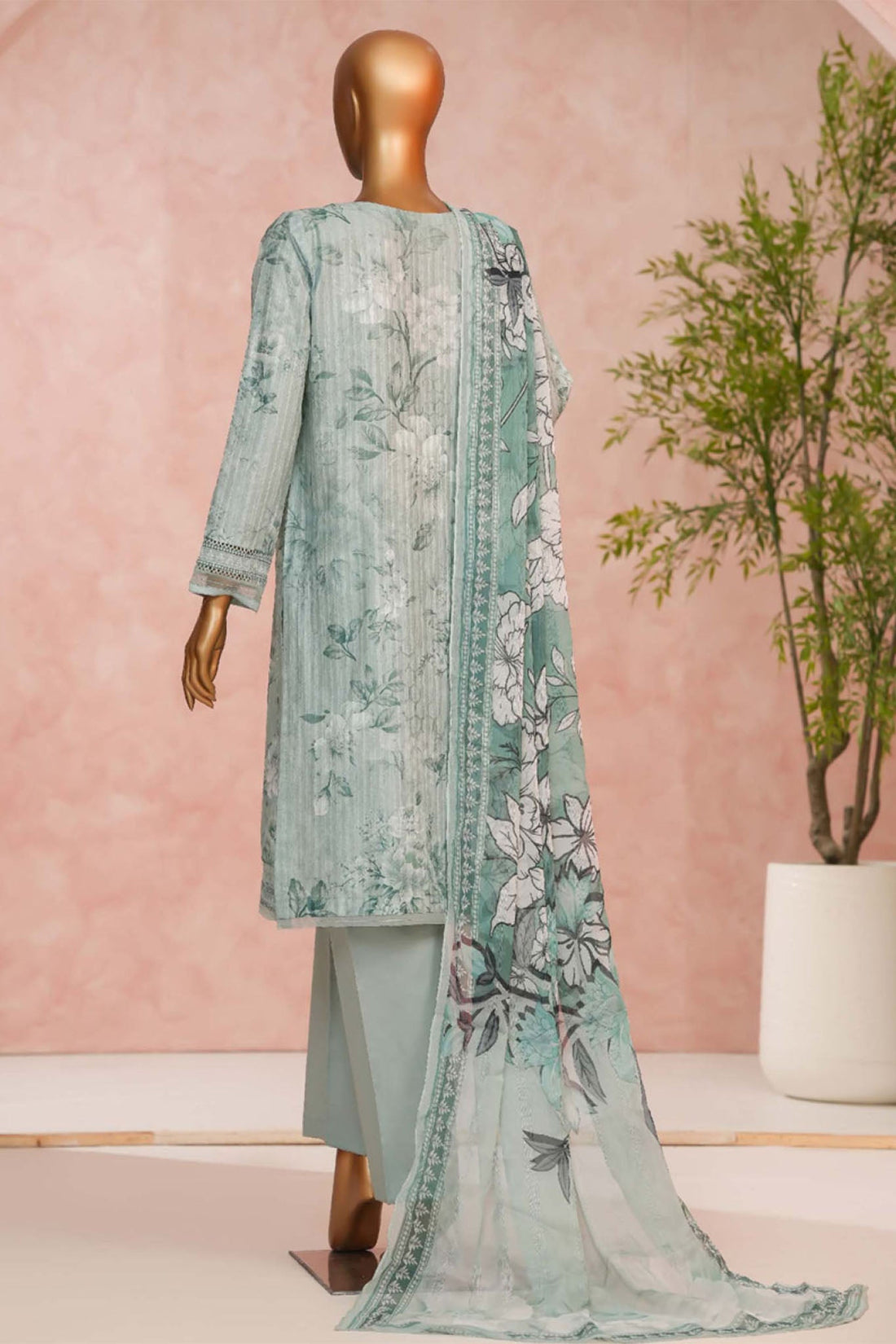 Enchant By HZ Stitched 3 Piece Linnokara Prints Collection'2025-PLK-517